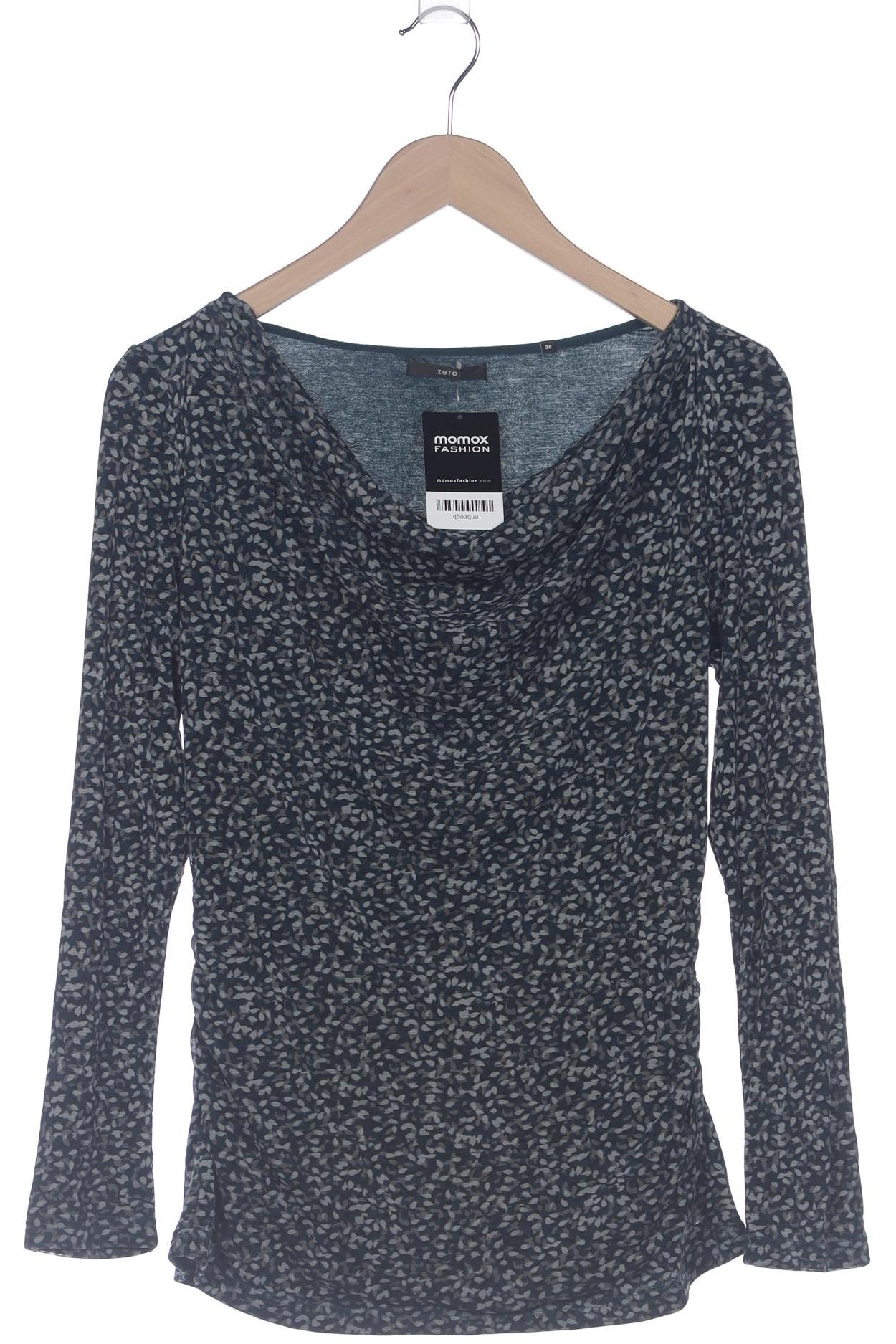 

Zero Damen Langarmshirt, türkis, Gr. 38