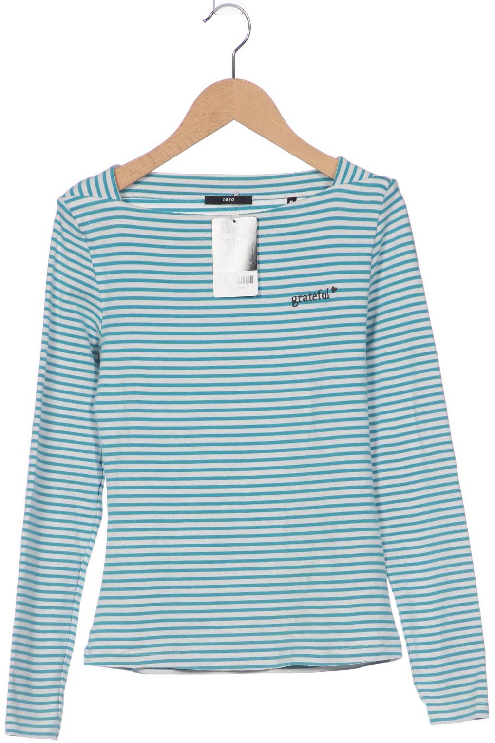 

Zero Damen Langarmshirt, blau, Gr. 36