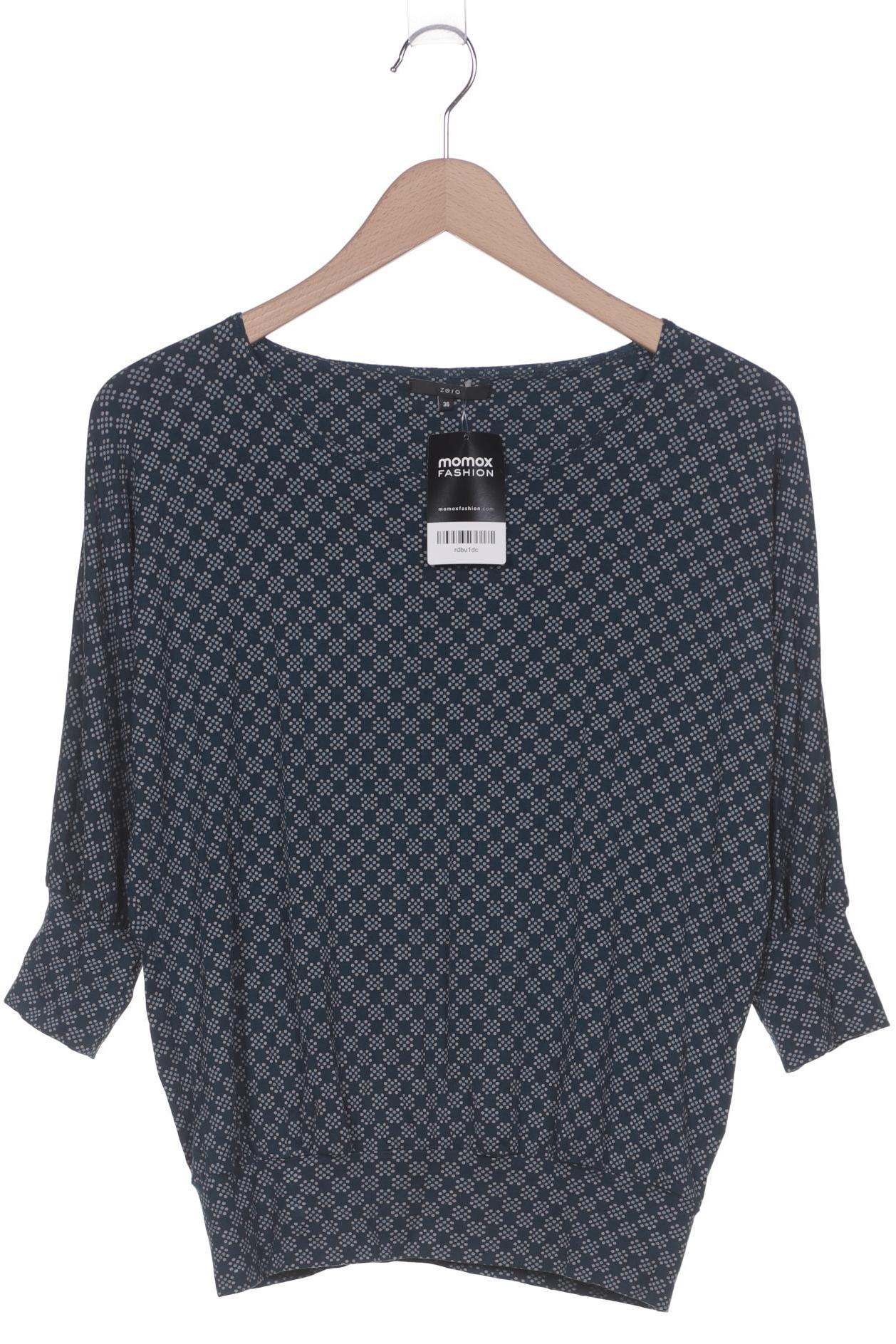 

Zero Damen Langarmshirt, marineblau, Gr. 36