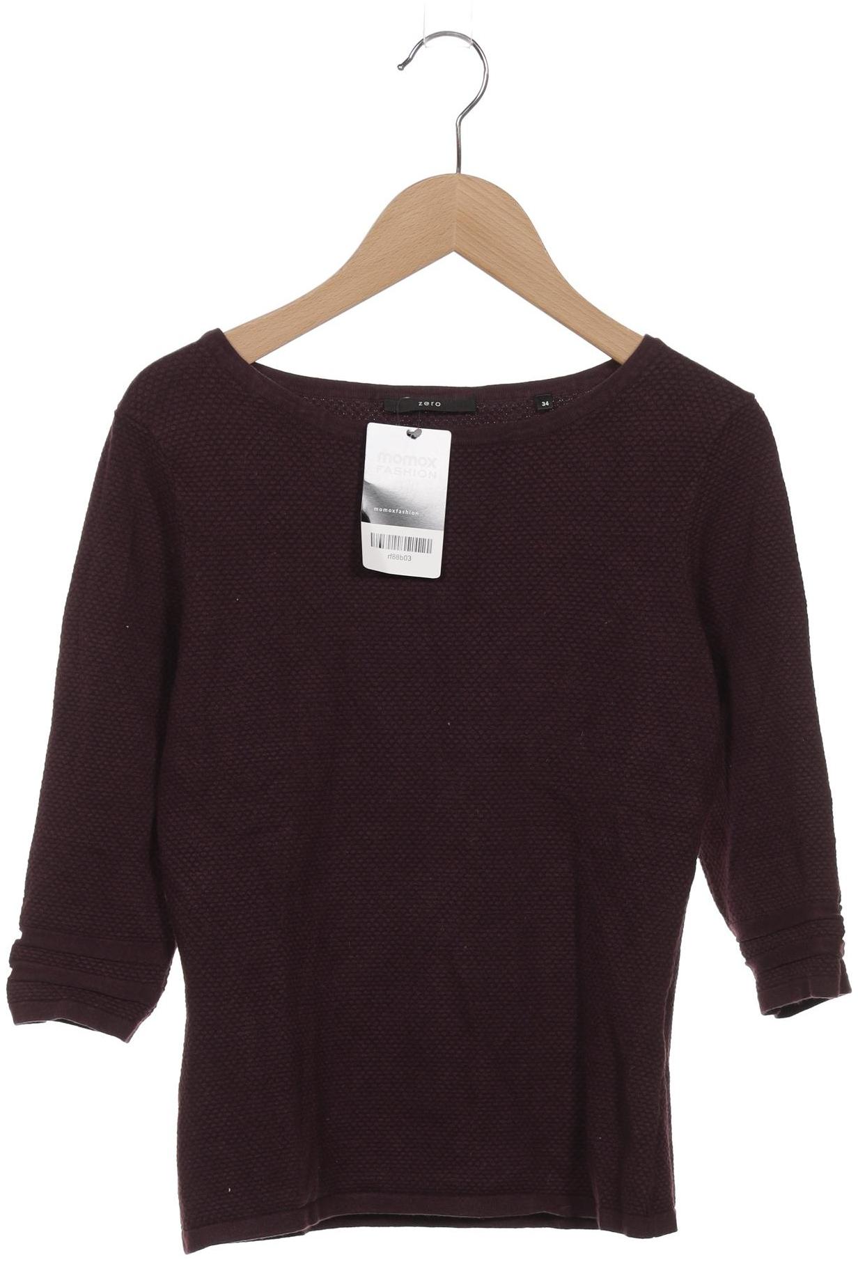 

Zero Damen Langarmshirt, flieder, Gr. 34