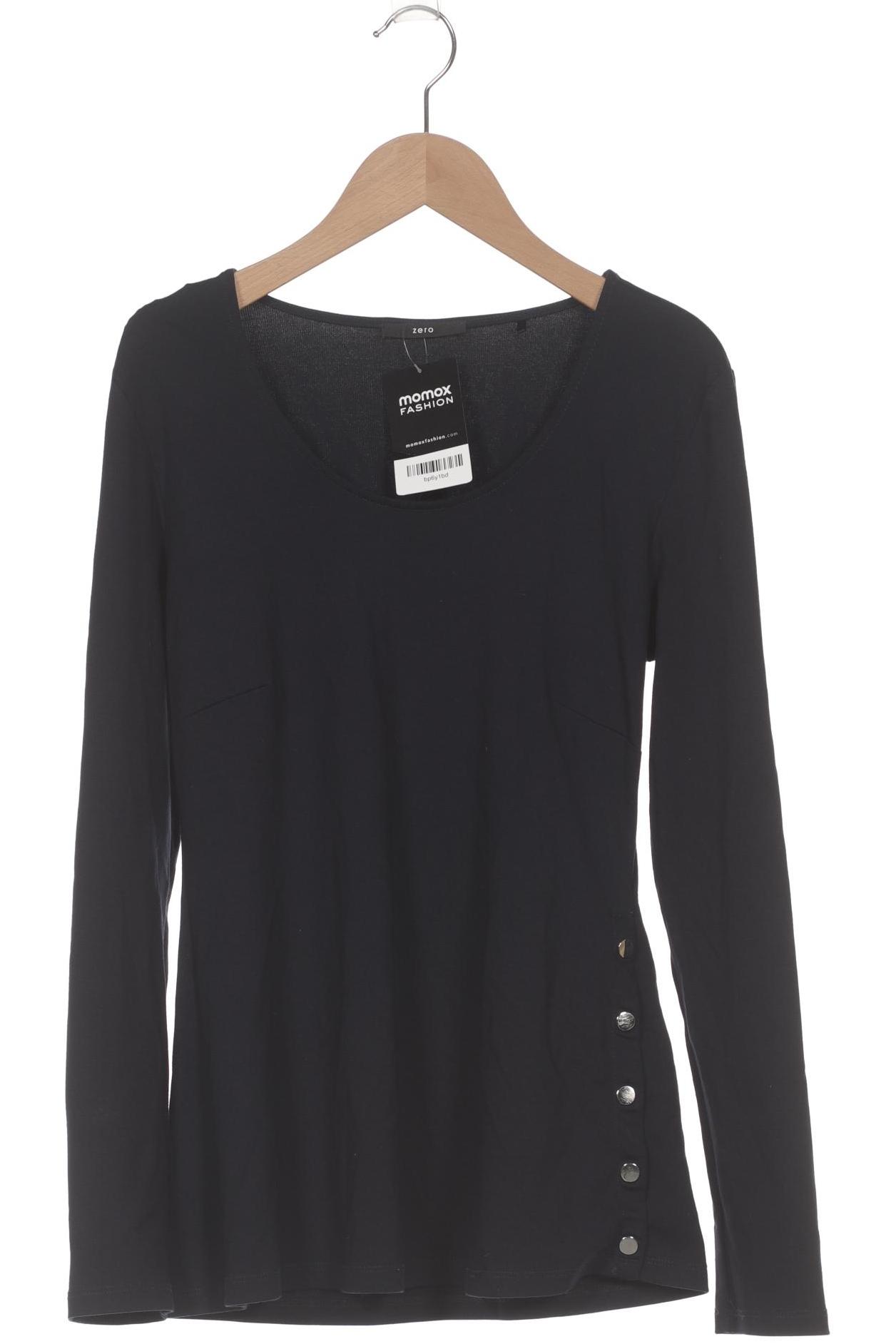 

Zero Damen Langarmshirt, marineblau, Gr. 40