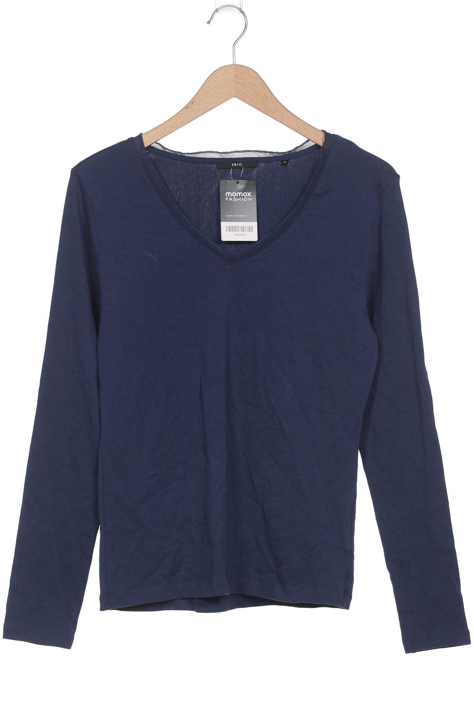 

Zero Damen Langarmshirt, marineblau, Gr. 44