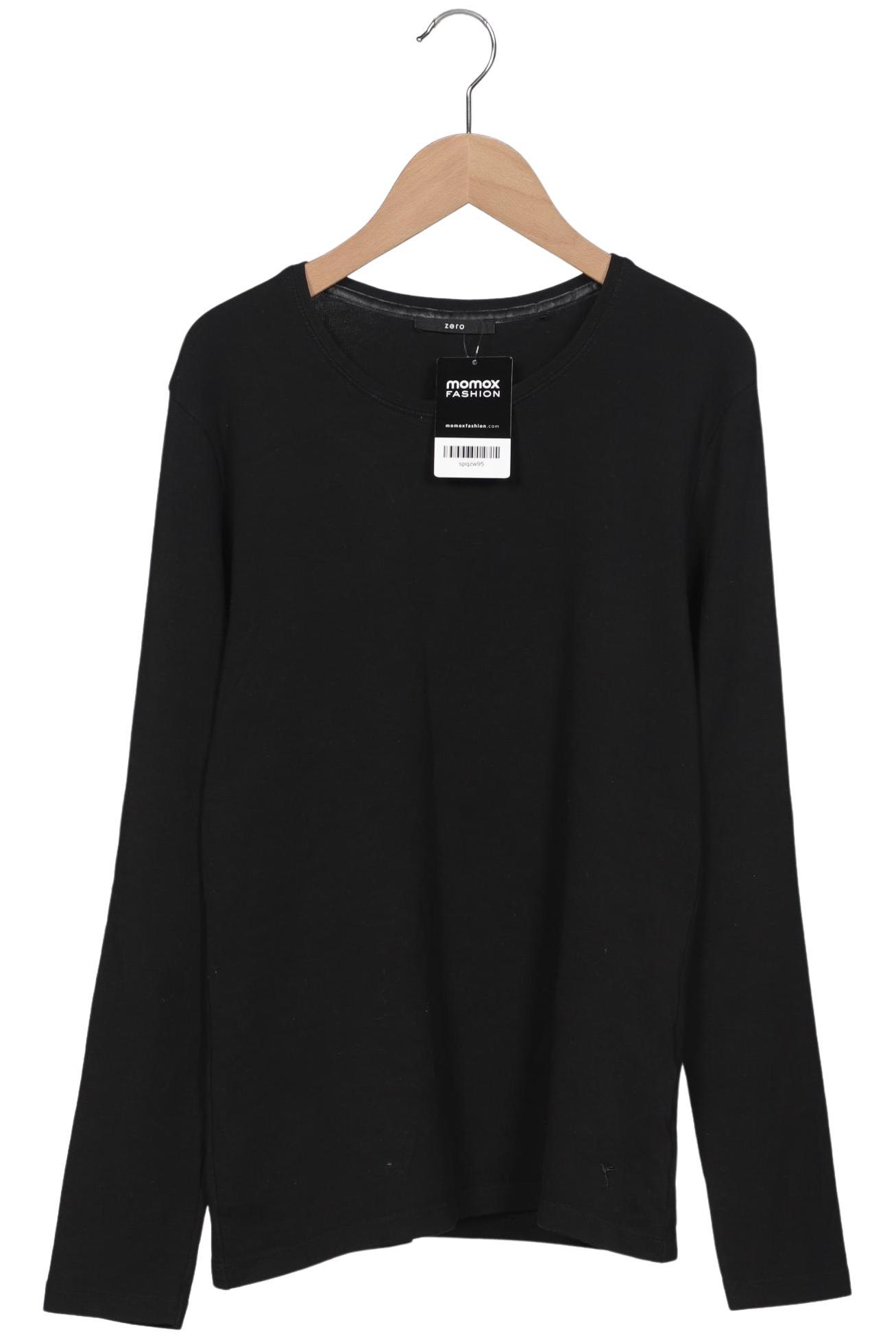 

Zero Damen Langarmshirt, schwarz, Gr. 44