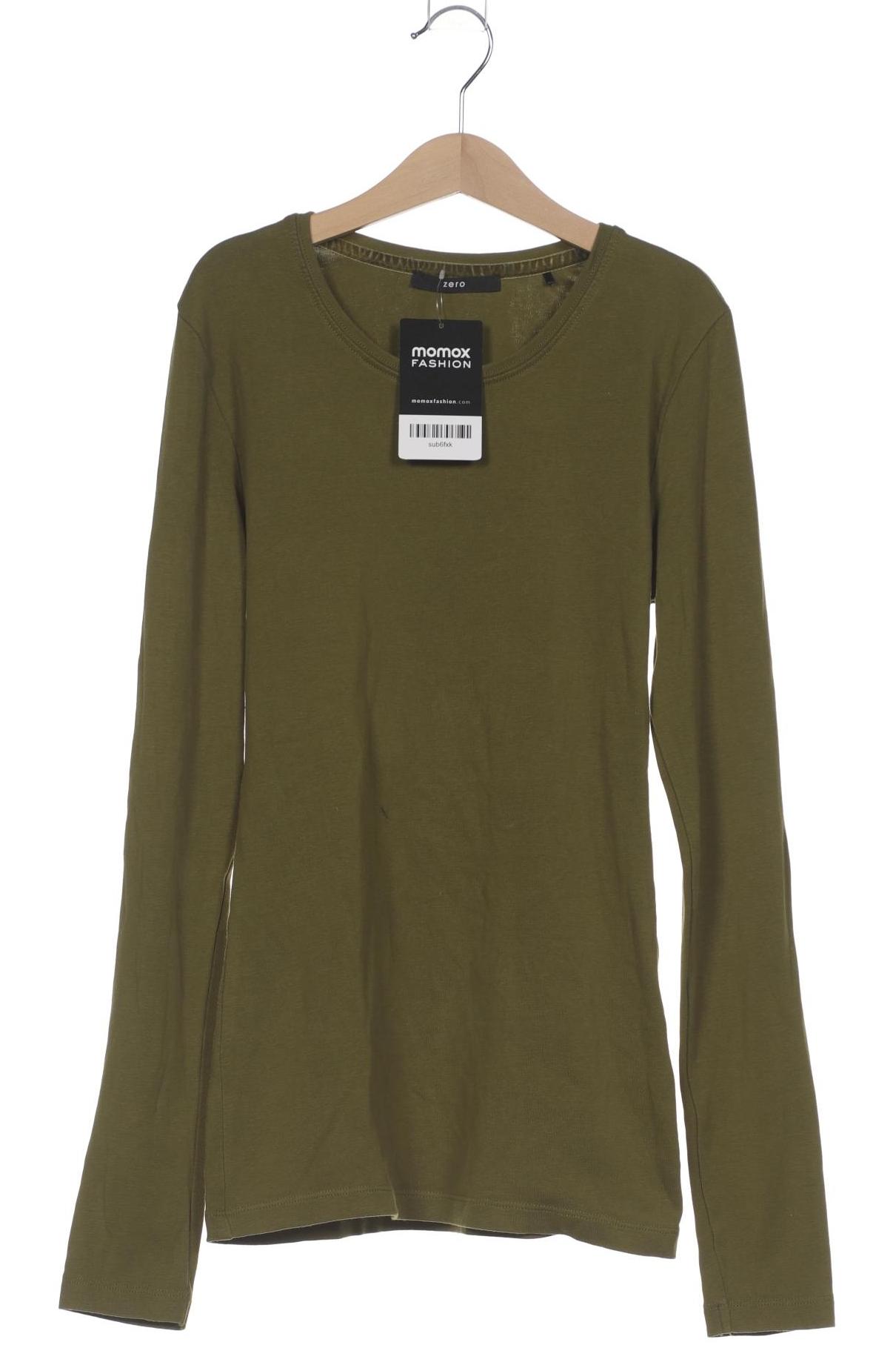 

Zero Damen Langarmshirt, grün, Gr. 36