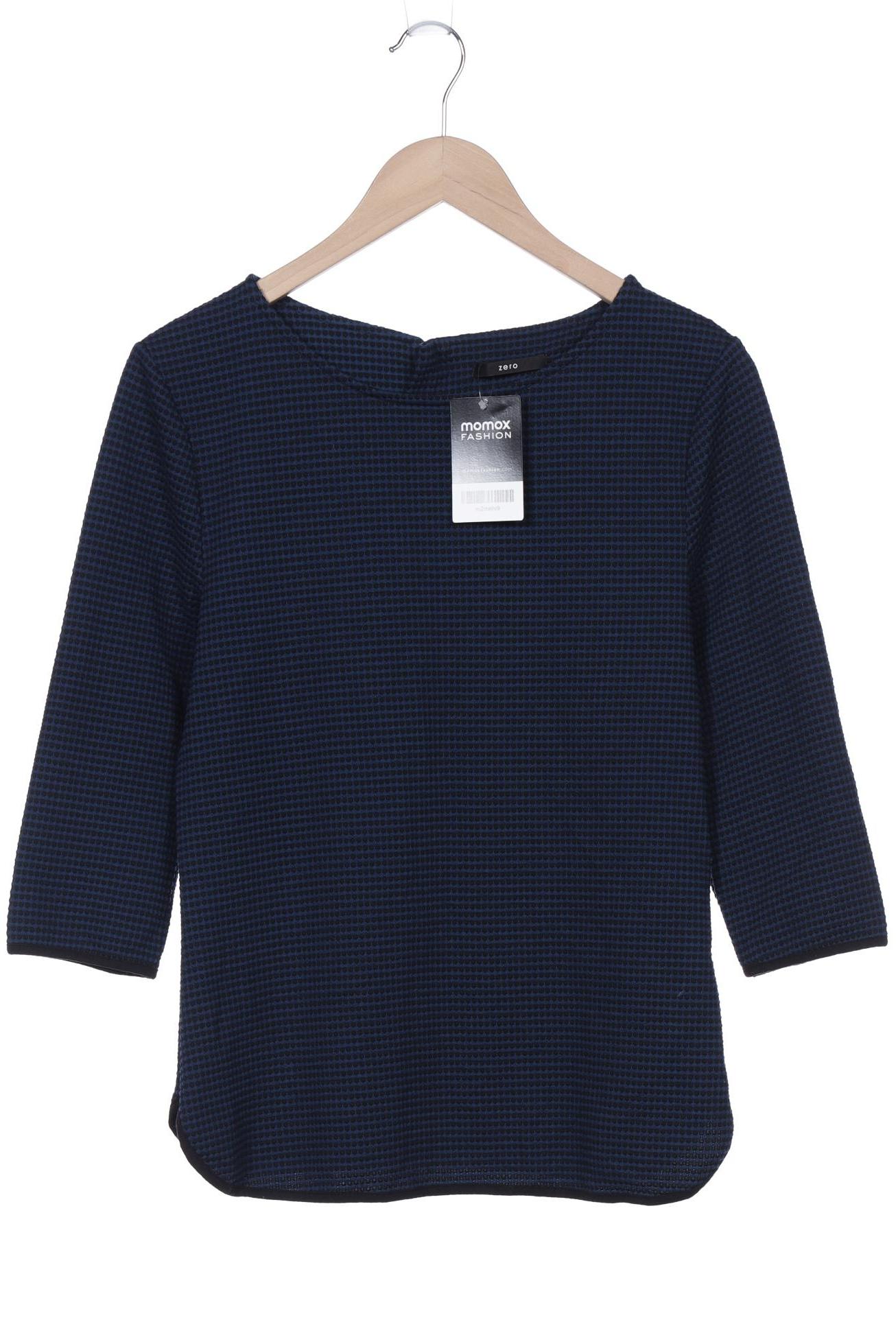 

Zero Damen Langarmshirt, marineblau, Gr. 40