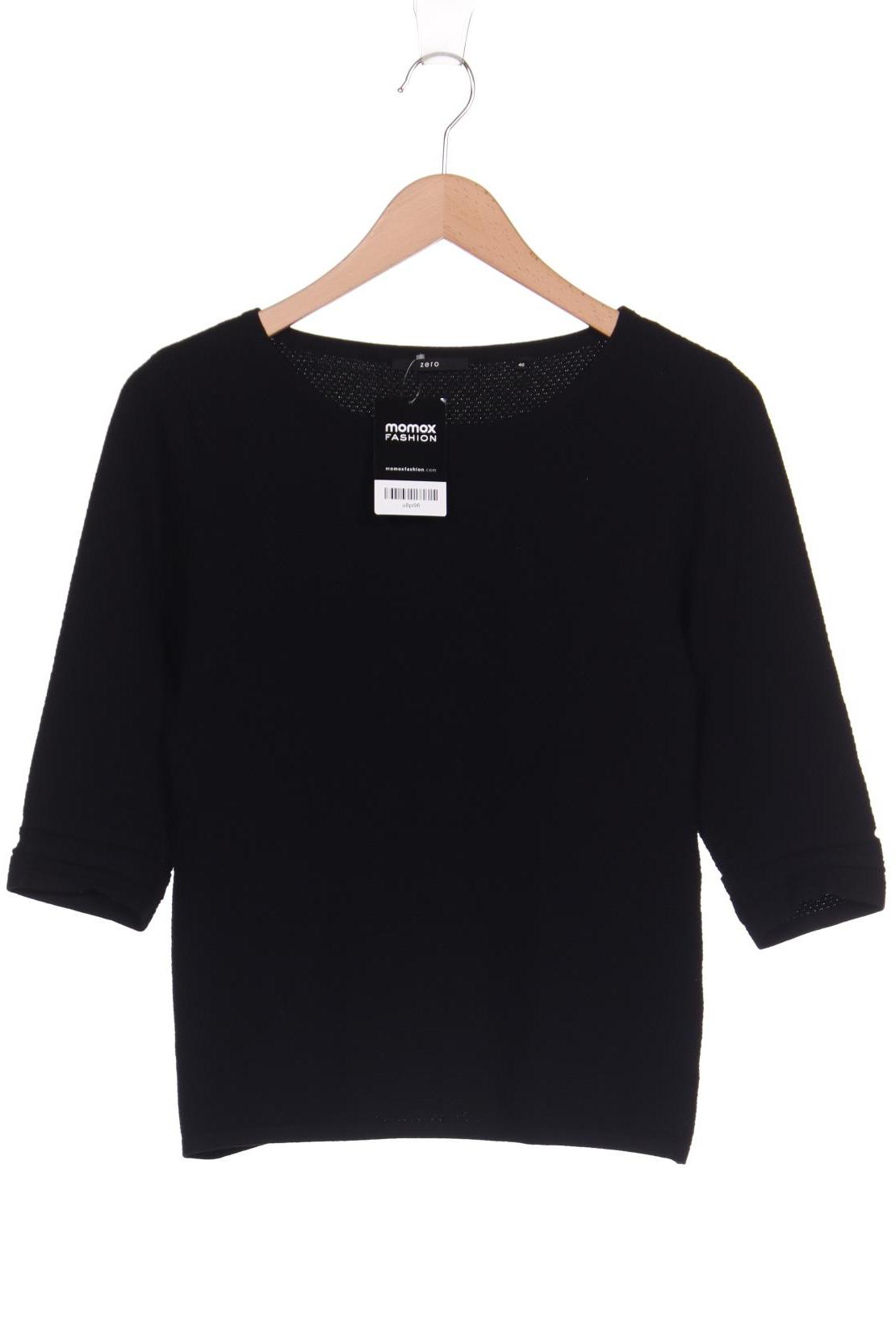 

ZERO Damen Langarmshirt, schwarz