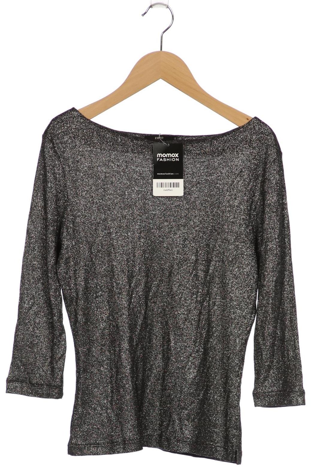 

Zero Damen Langarmshirt, silber, Gr. 38