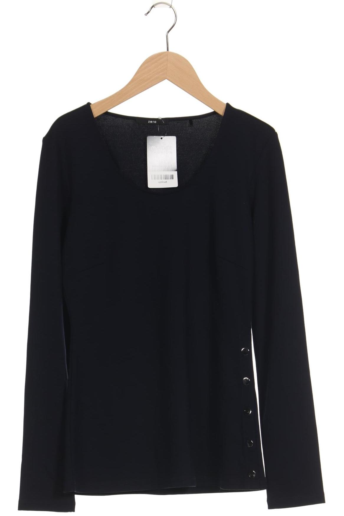 

Zero Damen Langarmshirt, marineblau, Gr. 36