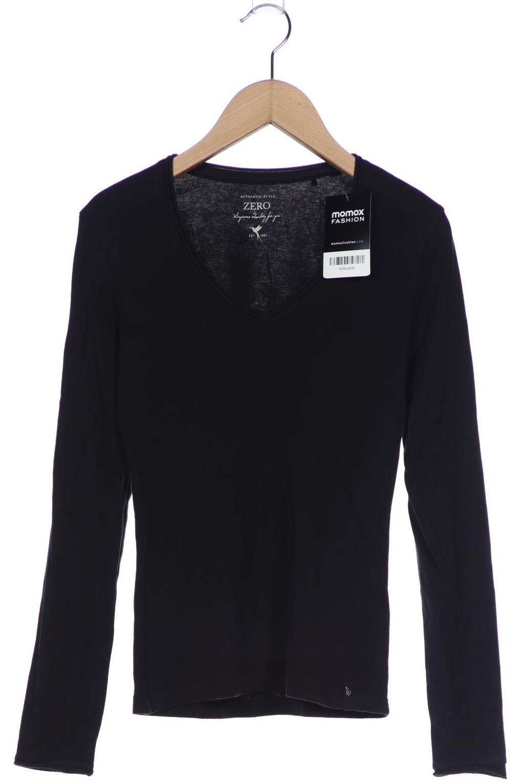 

Zero Damen Langarmshirt, schwarz, Gr. 34