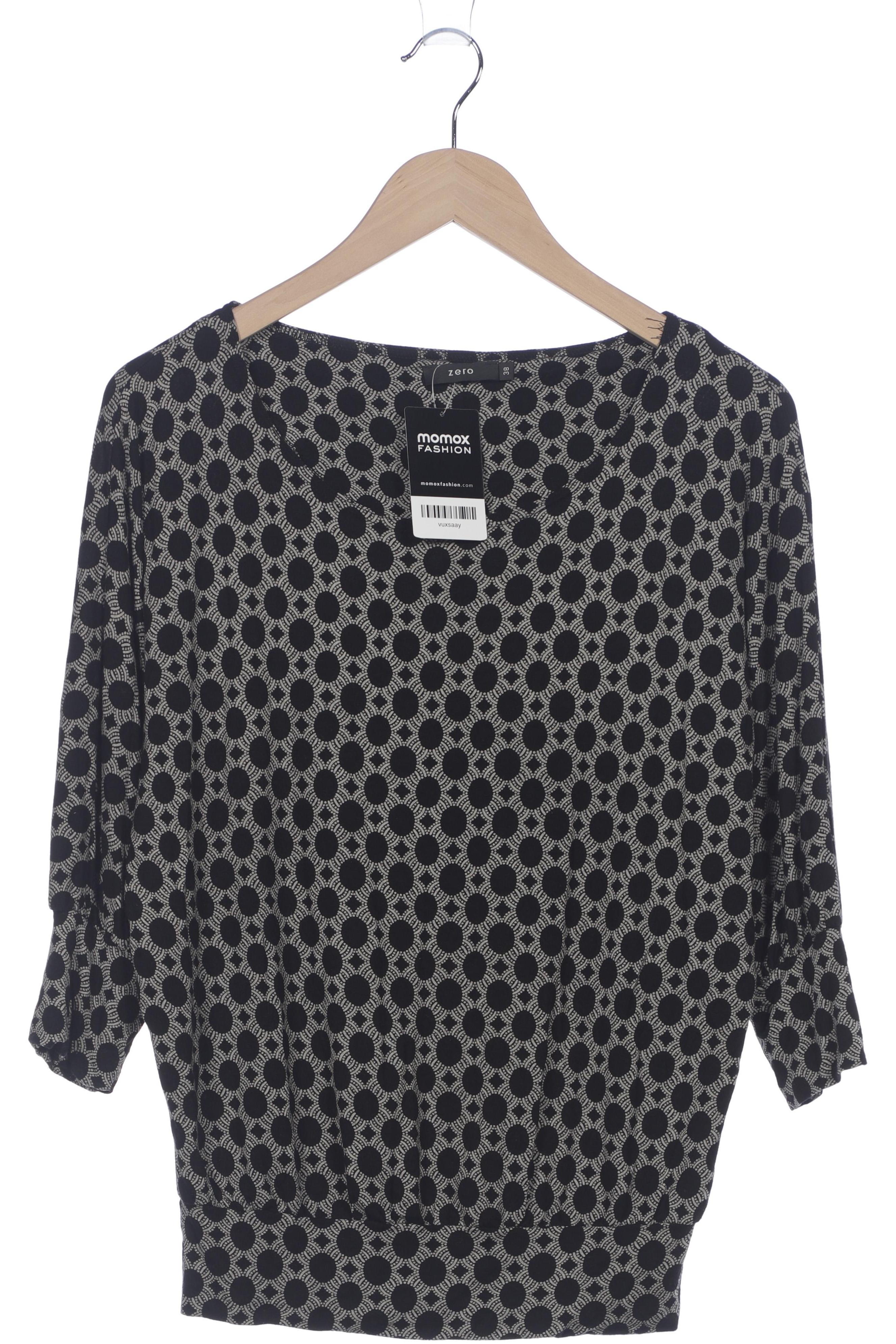 

Zero Damen Langarmshirt, schwarz, Gr. 38
