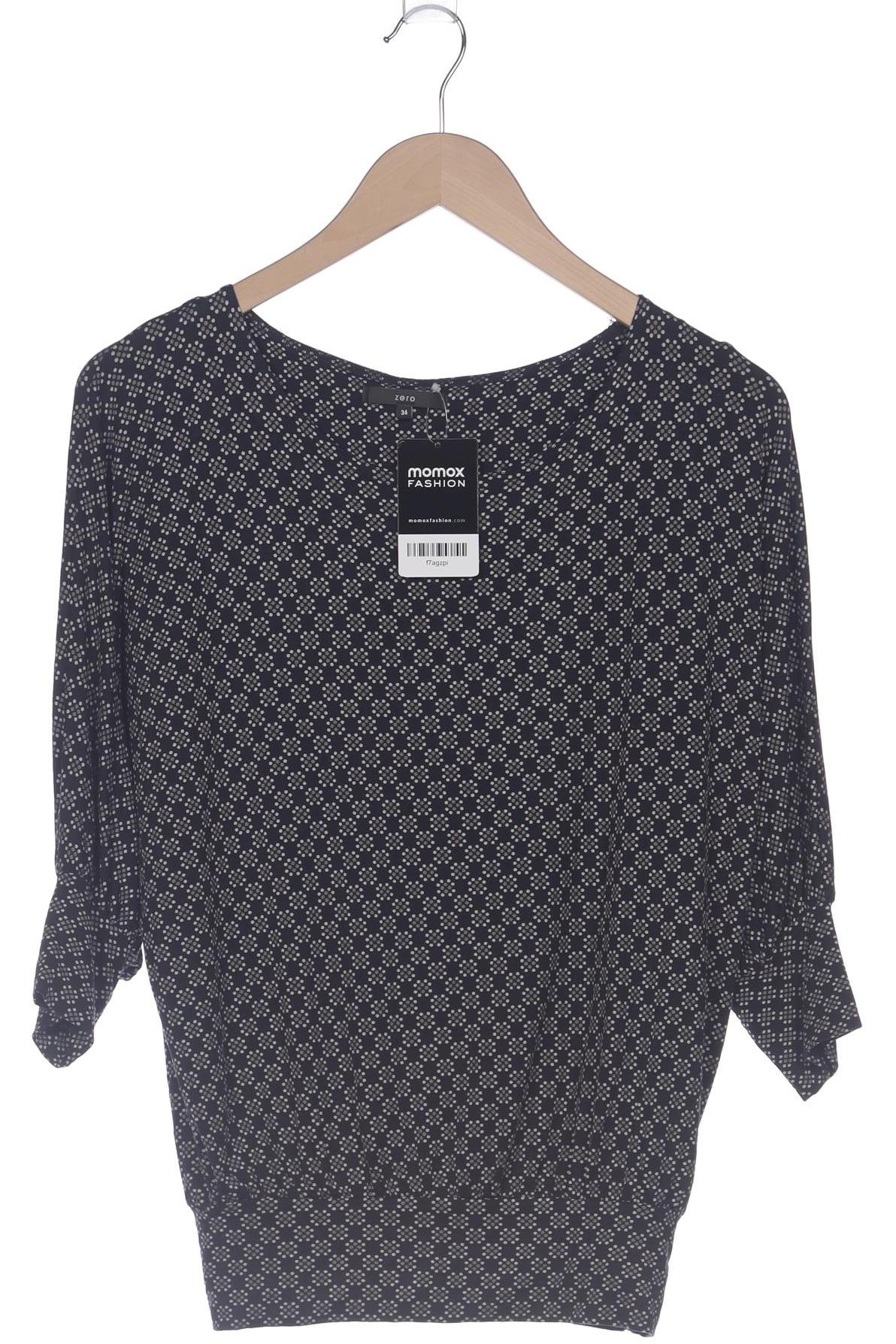

Zero Damen Langarmshirt, marineblau, Gr. 34