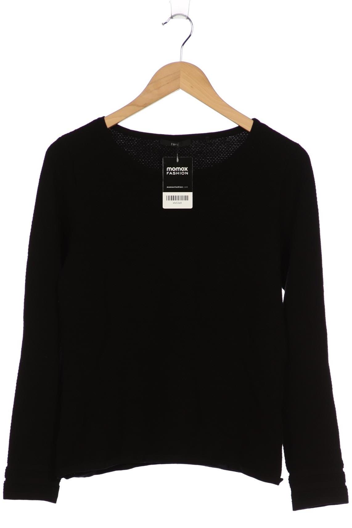 

Zero Damen Langarmshirt, schwarz, Gr. 38