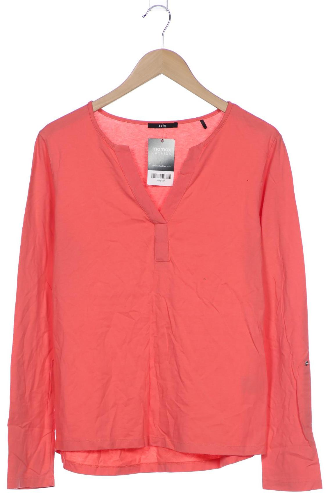 

Zero Damen Langarmshirt, pink, Gr. 42