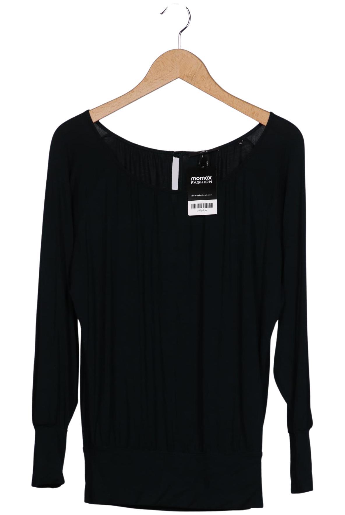 

Zero Damen Langarmshirt, schwarz, Gr. 34