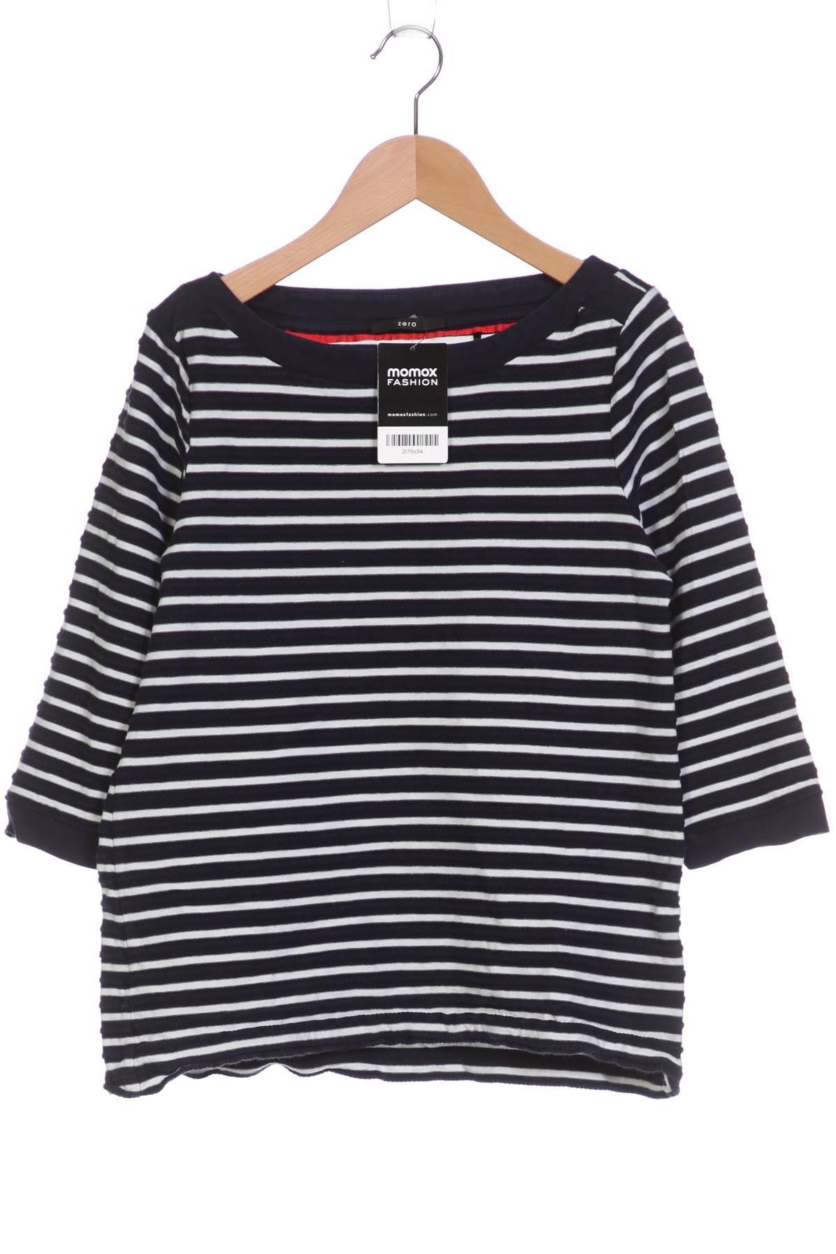 

Zero Damen Langarmshirt, marineblau, Gr. 34