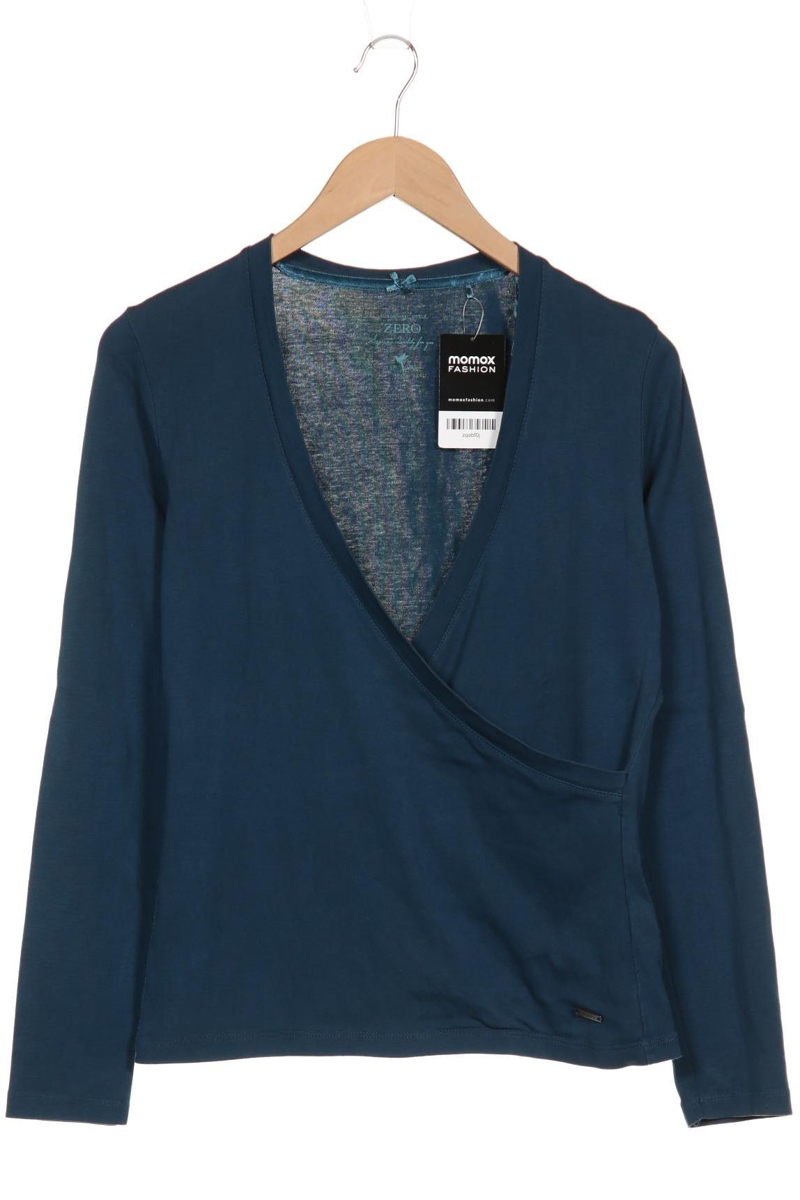 

Zero Damen Langarmshirt, türkis, Gr. 42