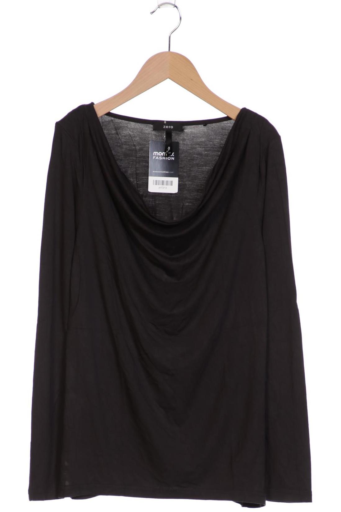

Zero Damen Langarmshirt, grau, Gr. 38