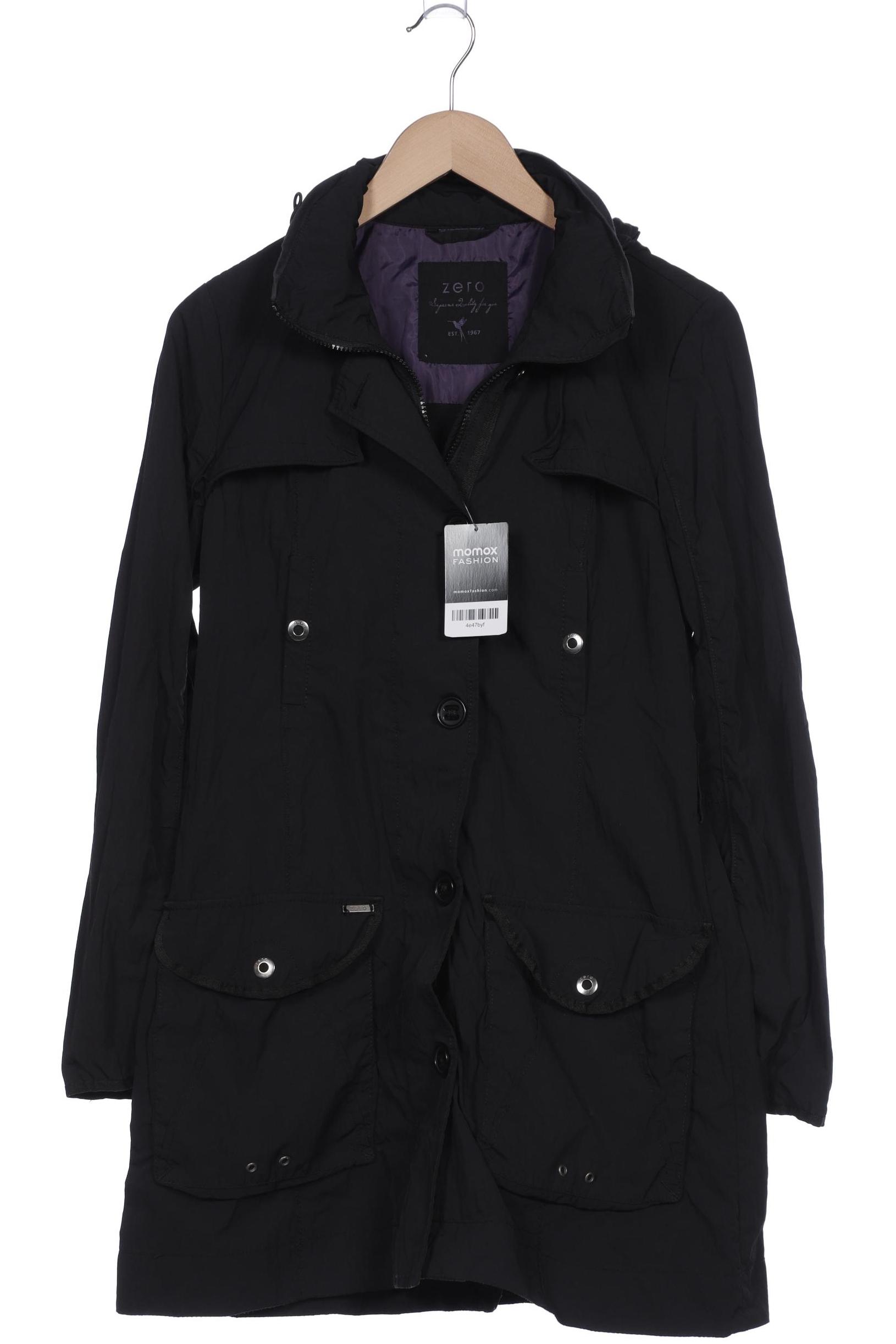 

Zero Damen Mantel, schwarz, Gr. 38