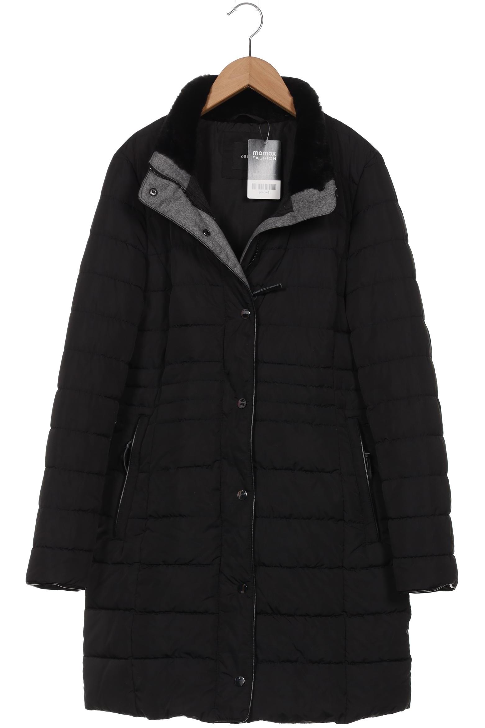 

Zero Damen Mantel, schwarz, Gr. 36