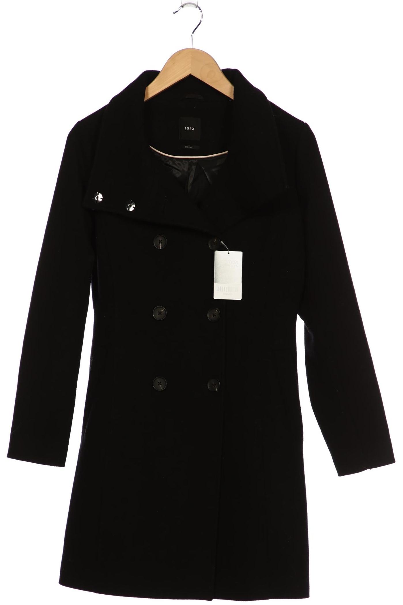 

Zero Damen Mantel, schwarz, Gr. 36