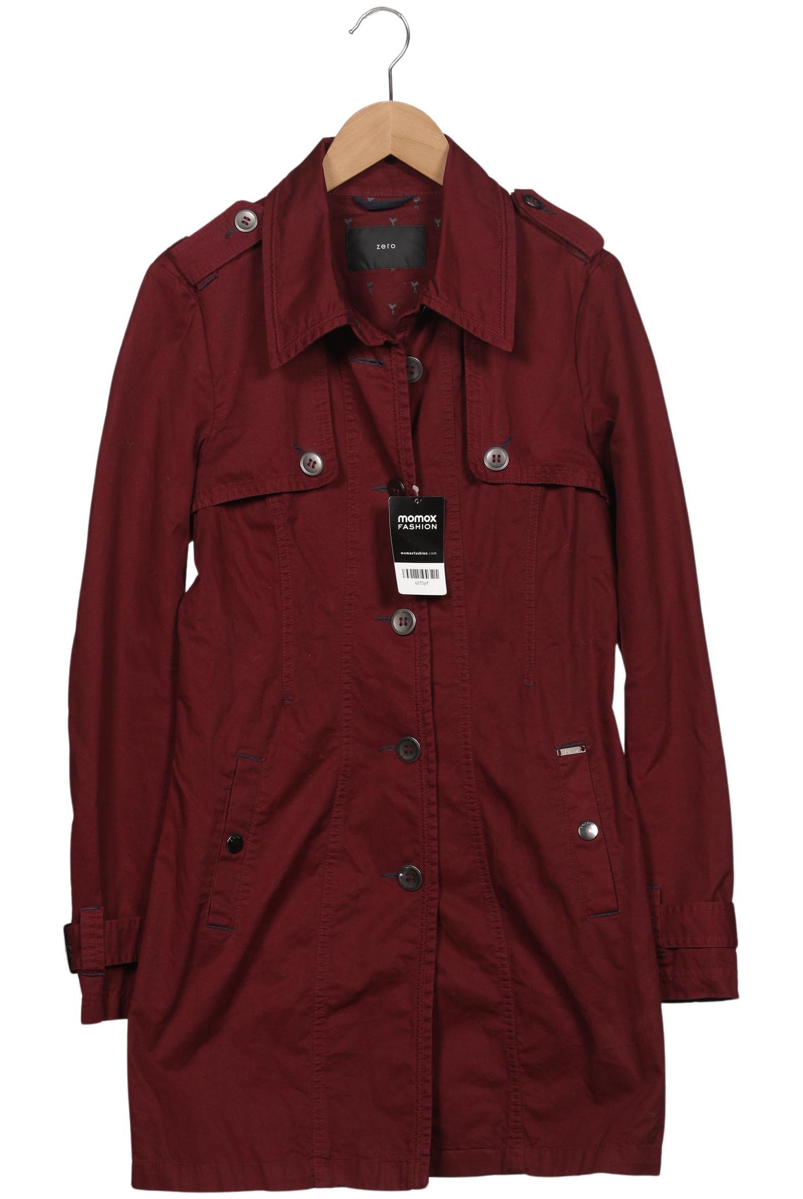 

Zero Damen Mantel, bordeaux, Gr. 36