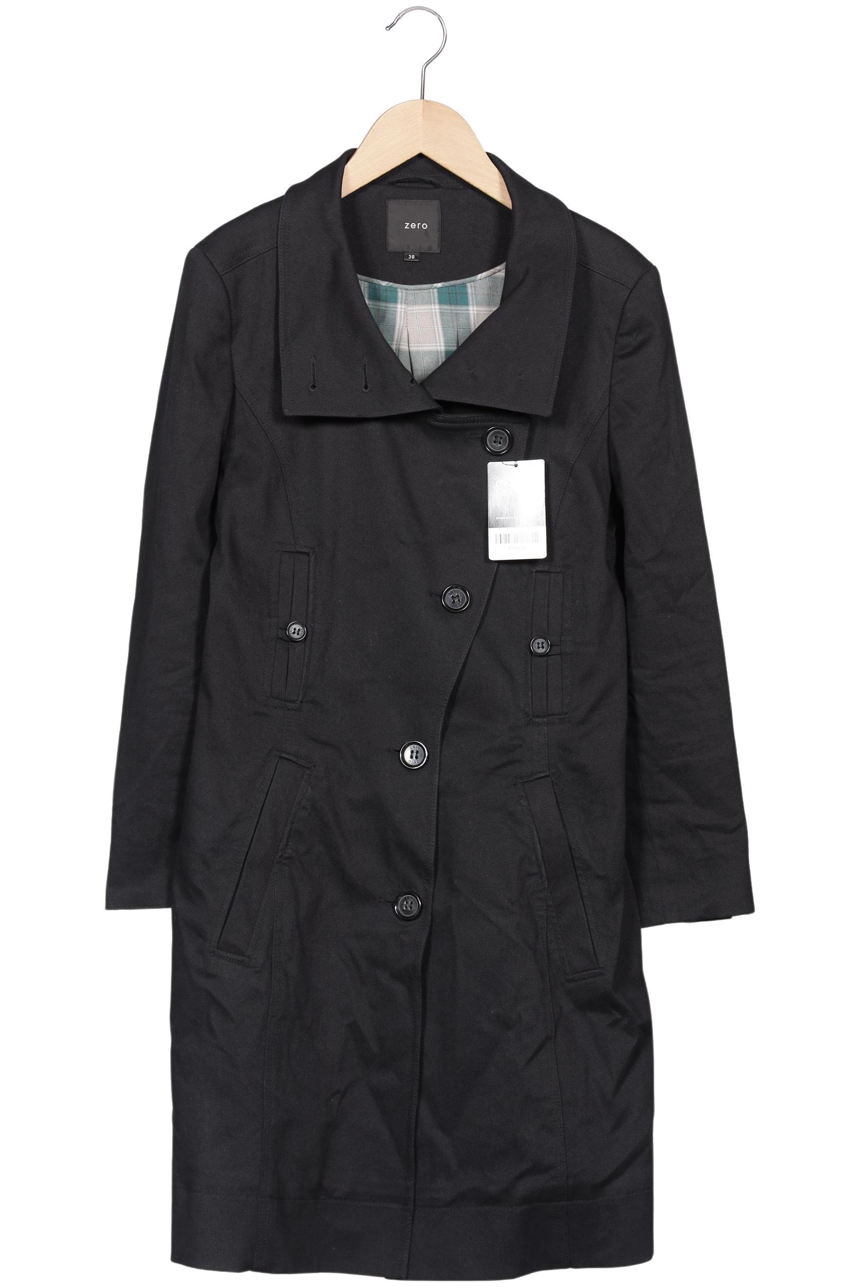 

Zero Damen Mantel, schwarz, Gr. 38