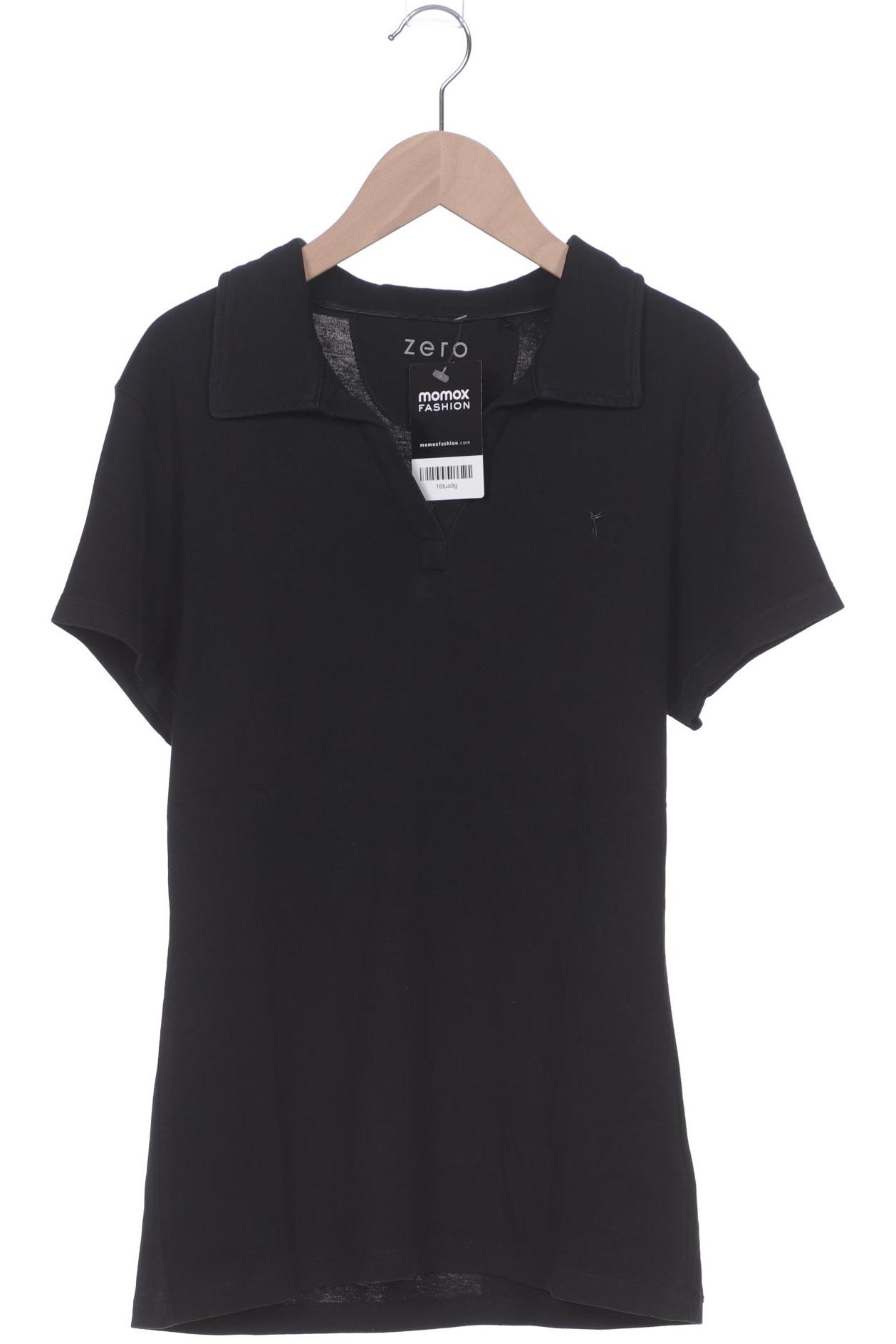 

ZERO Damen Poloshirt, schwarz