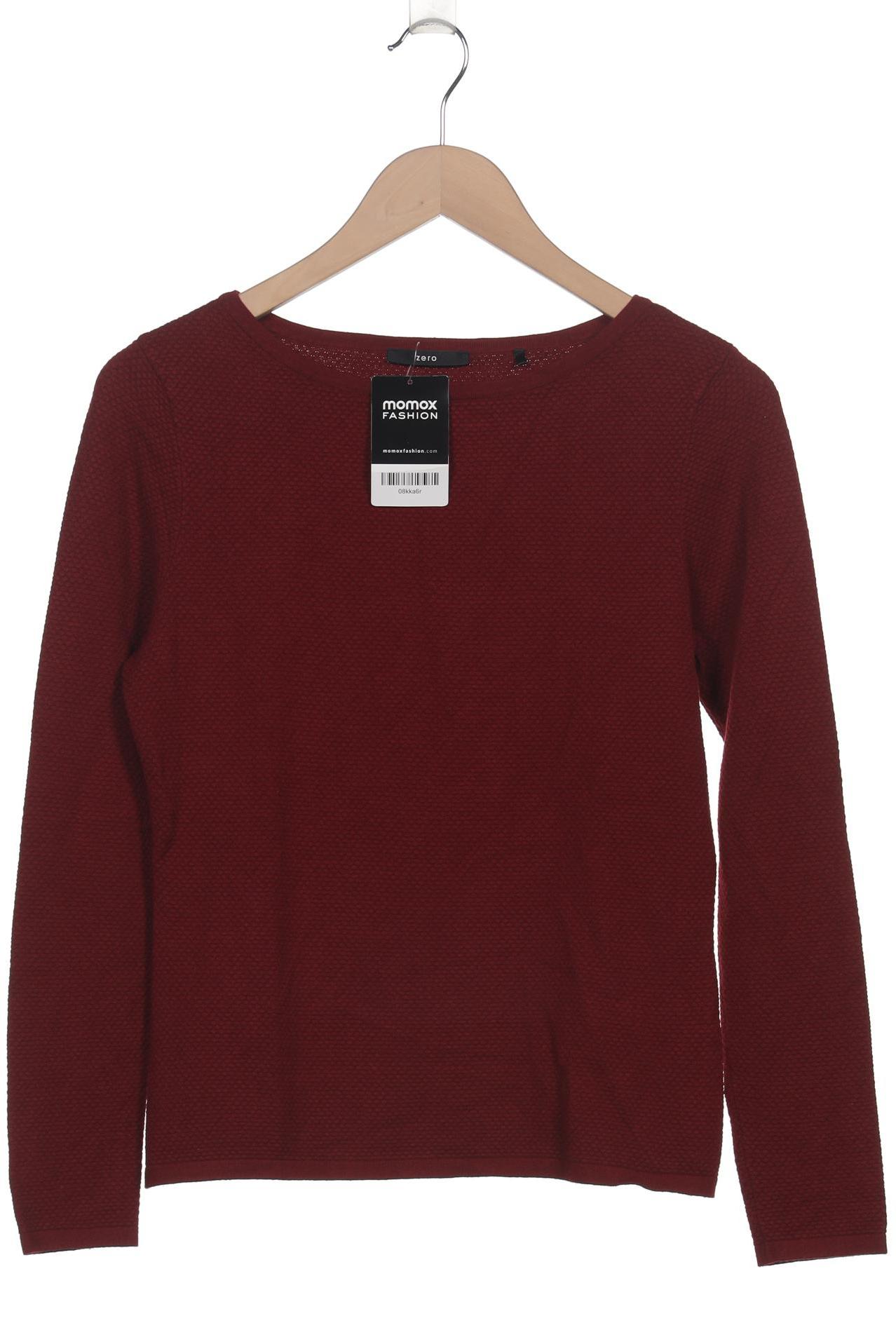 

Zero Damen Pullover, bordeaux, Gr. 36