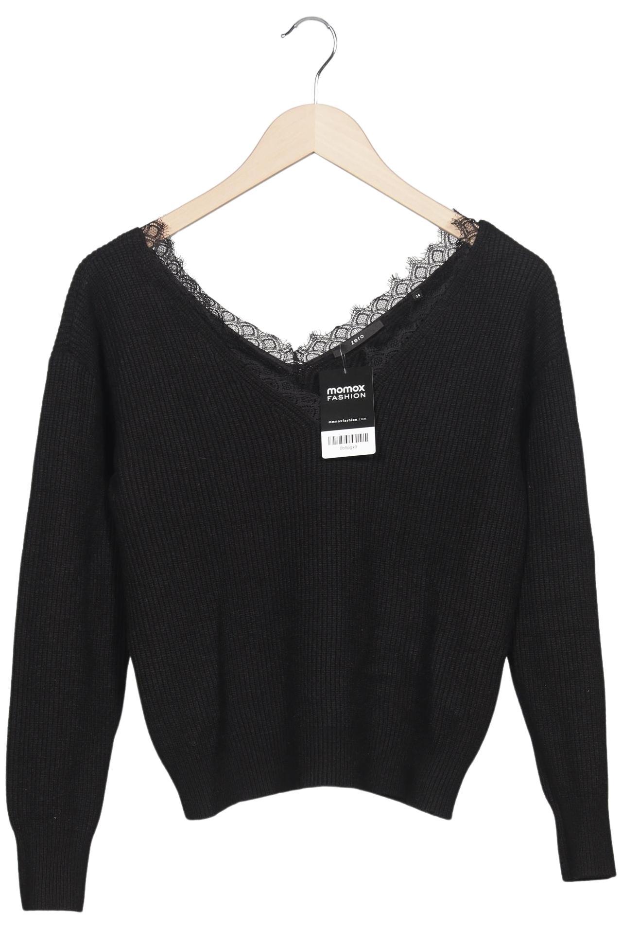 

Zero Damen Pullover, schwarz, Gr. 34