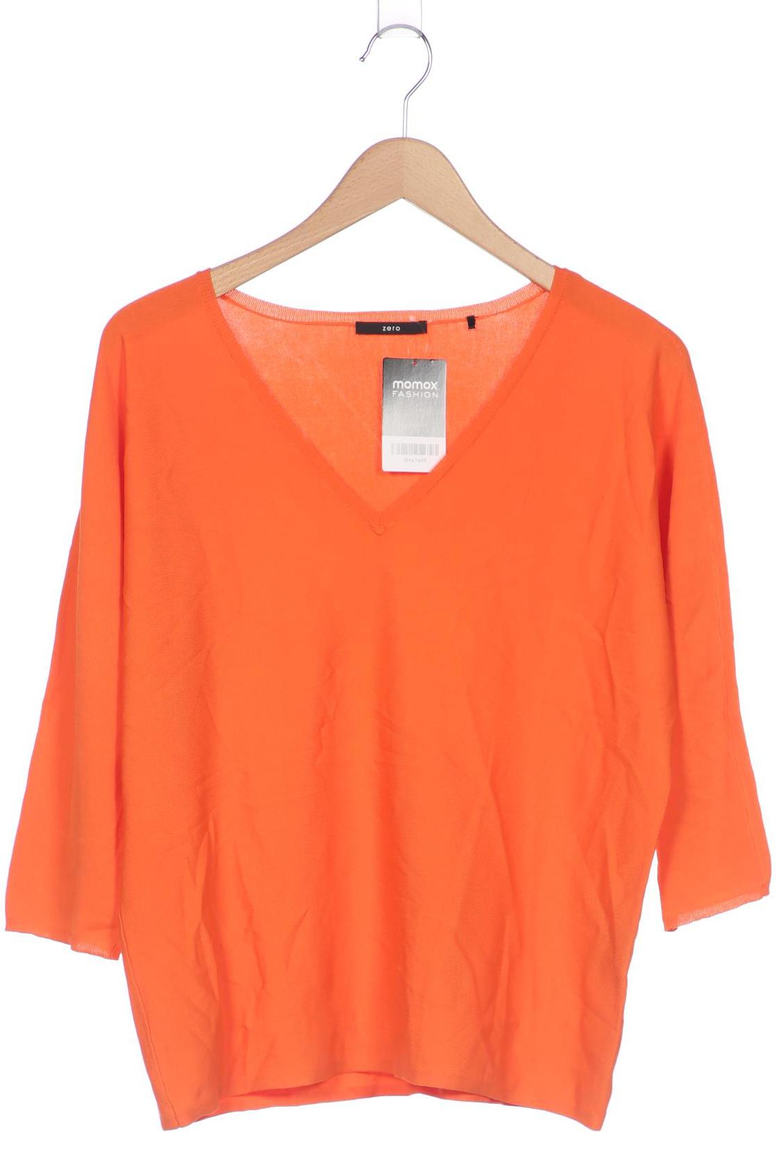 

Zero Damen Pullover, orange, Gr. 42