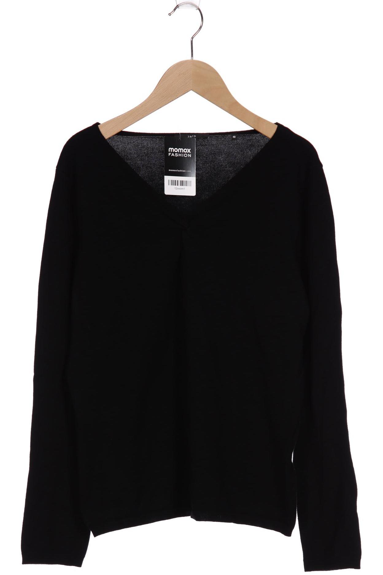 

ZERO Damen Pullover, schwarz