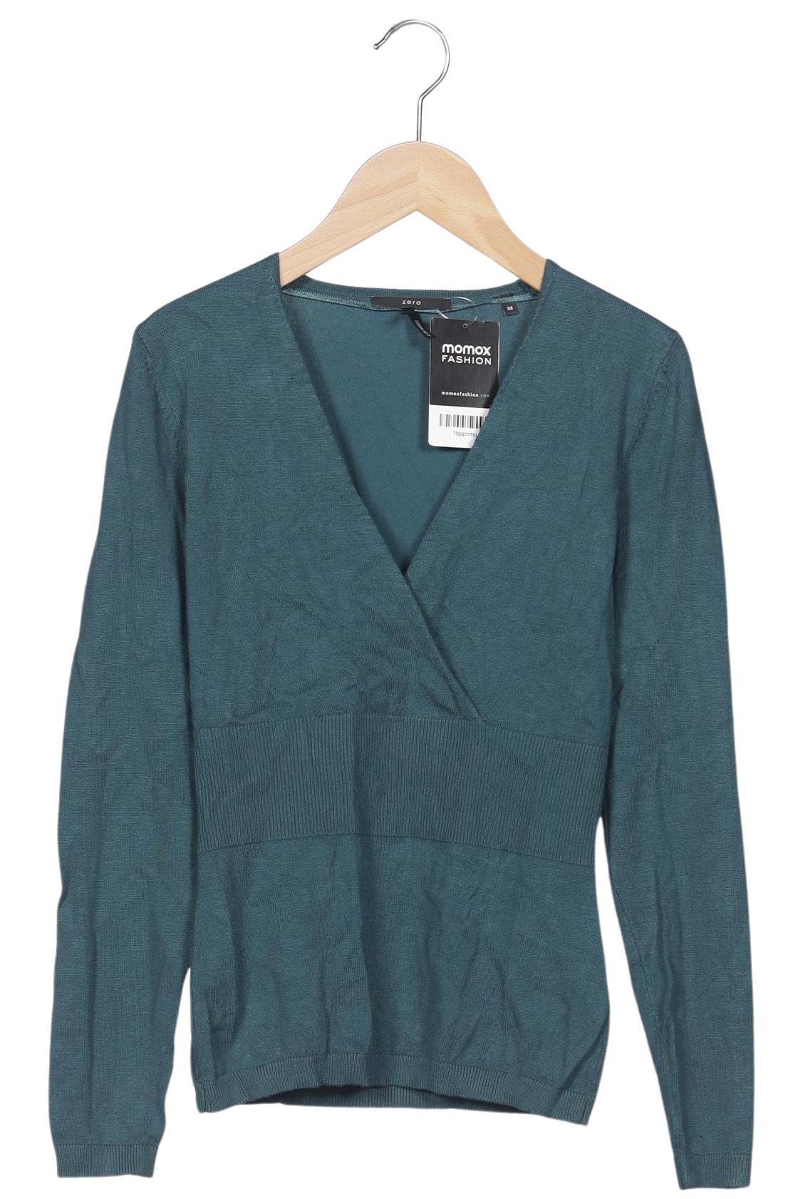 

Zero Damen Pullover, türkis, Gr. 34