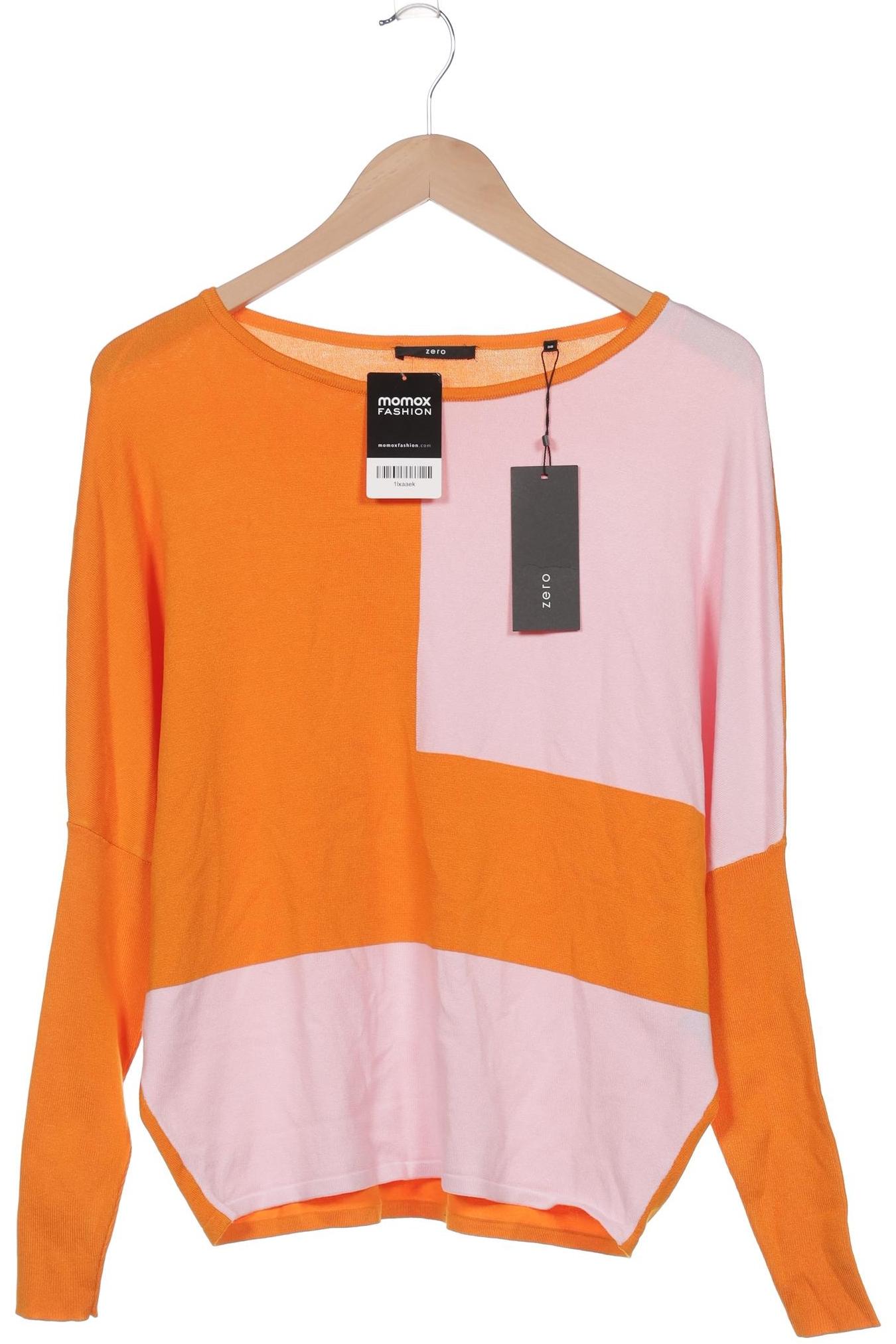 

Zero Damen Pullover, orange, Gr. 38