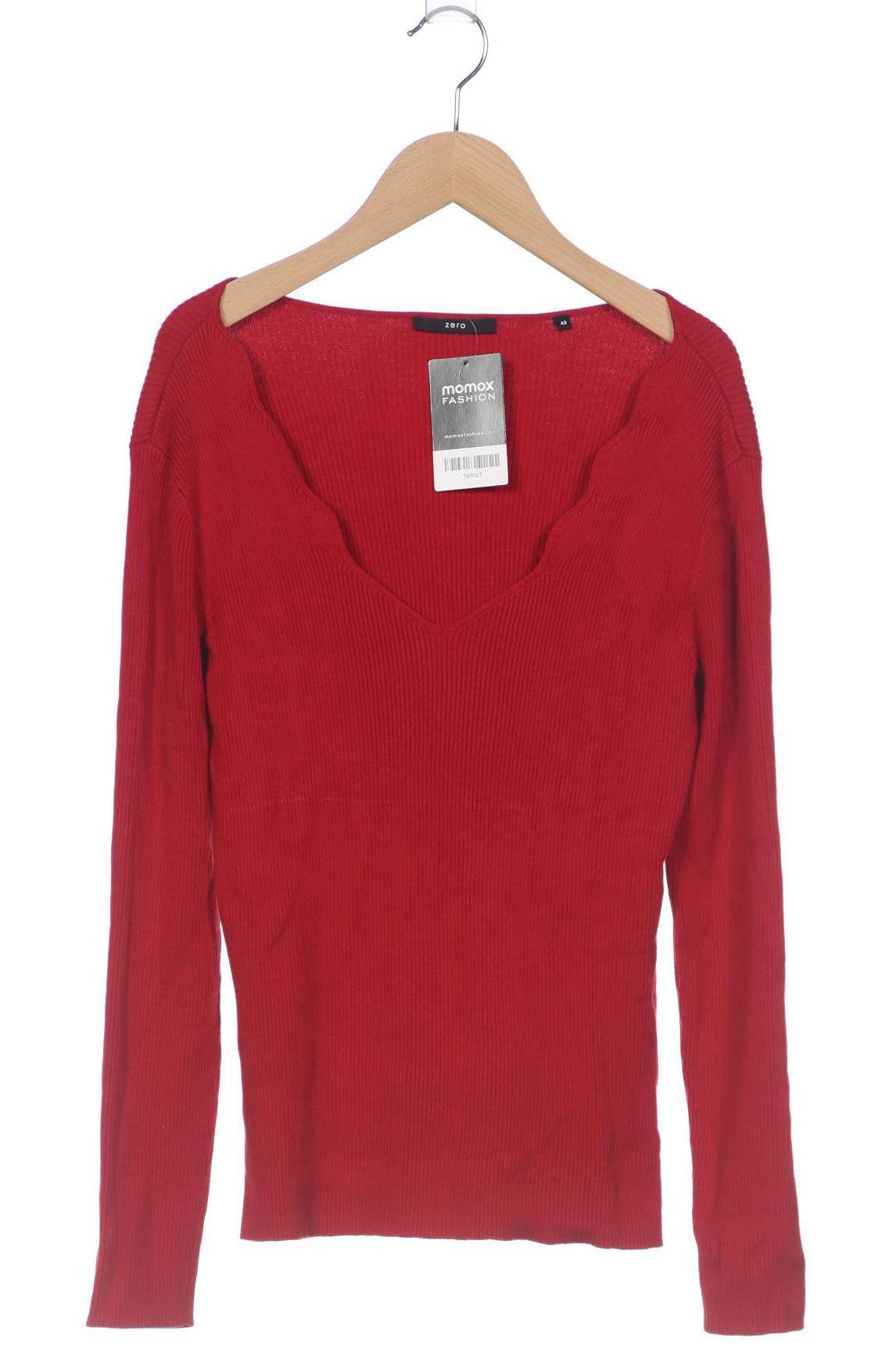 

Zero Damen Pullover, rot, Gr. 42