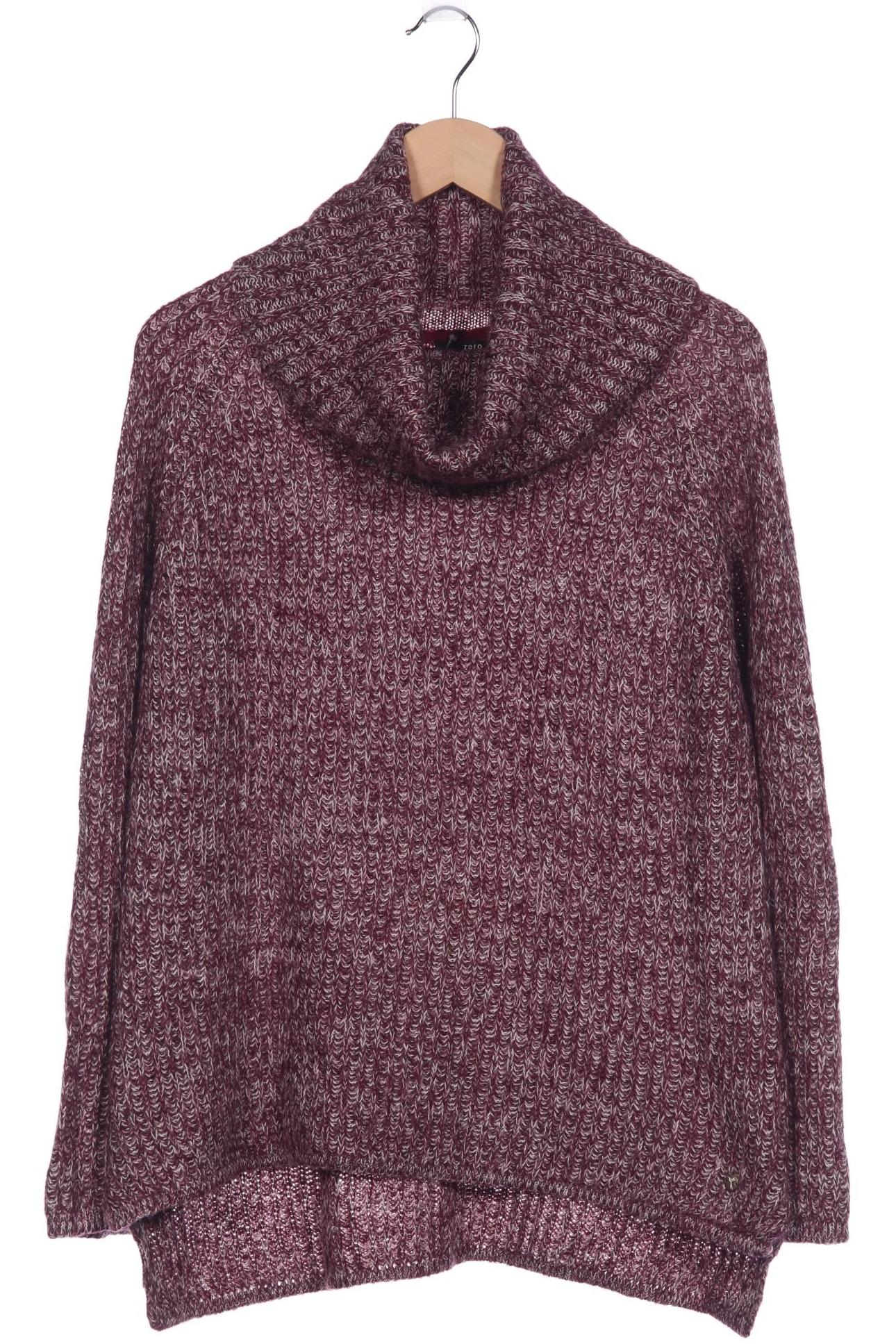 

Zero Damen Pullover, bordeaux, Gr. 44