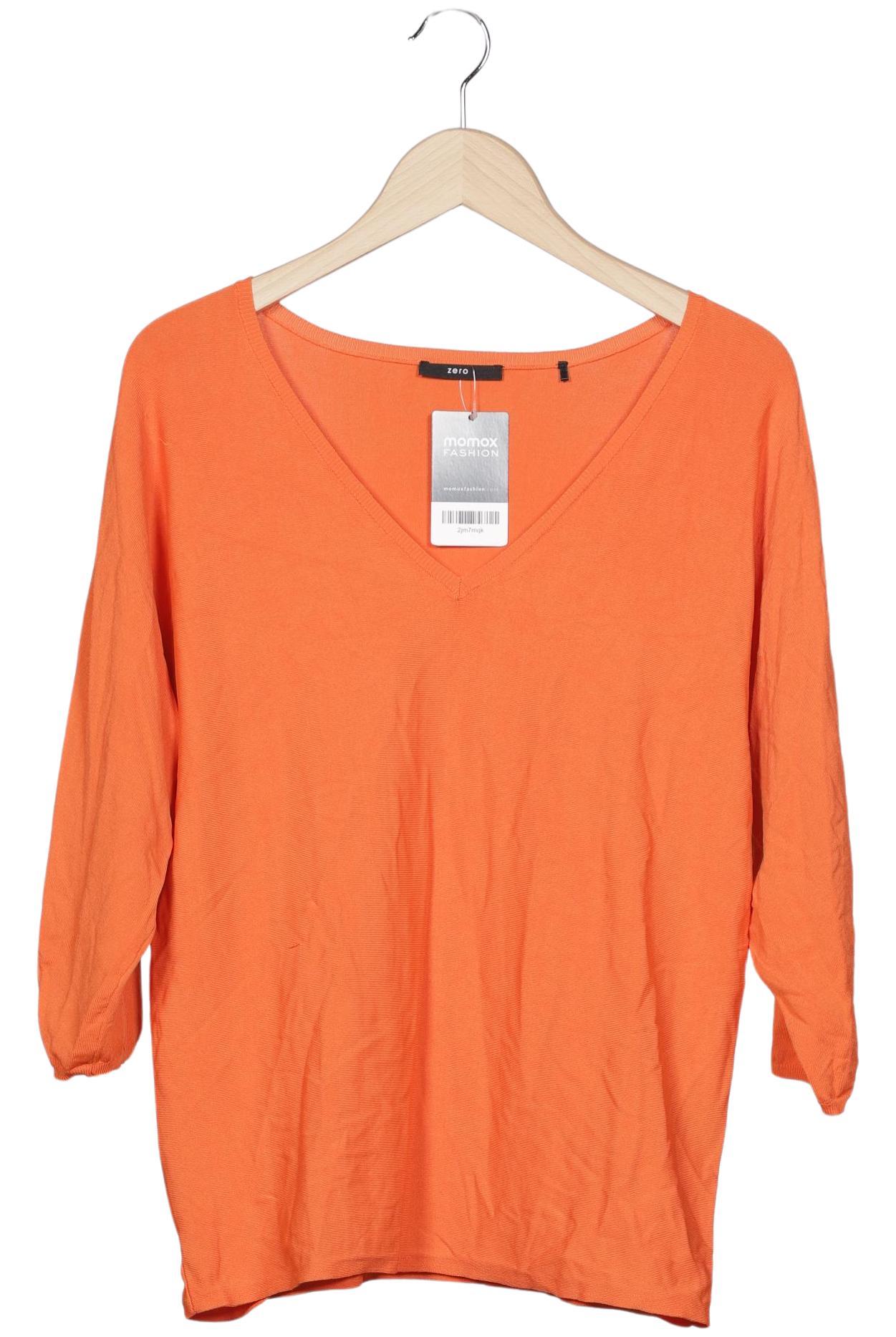 

Zero Damen Pullover, orange, Gr. 38