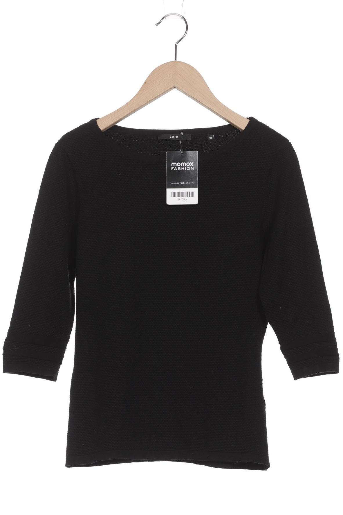 

ZERO Damen Pullover, schwarz
