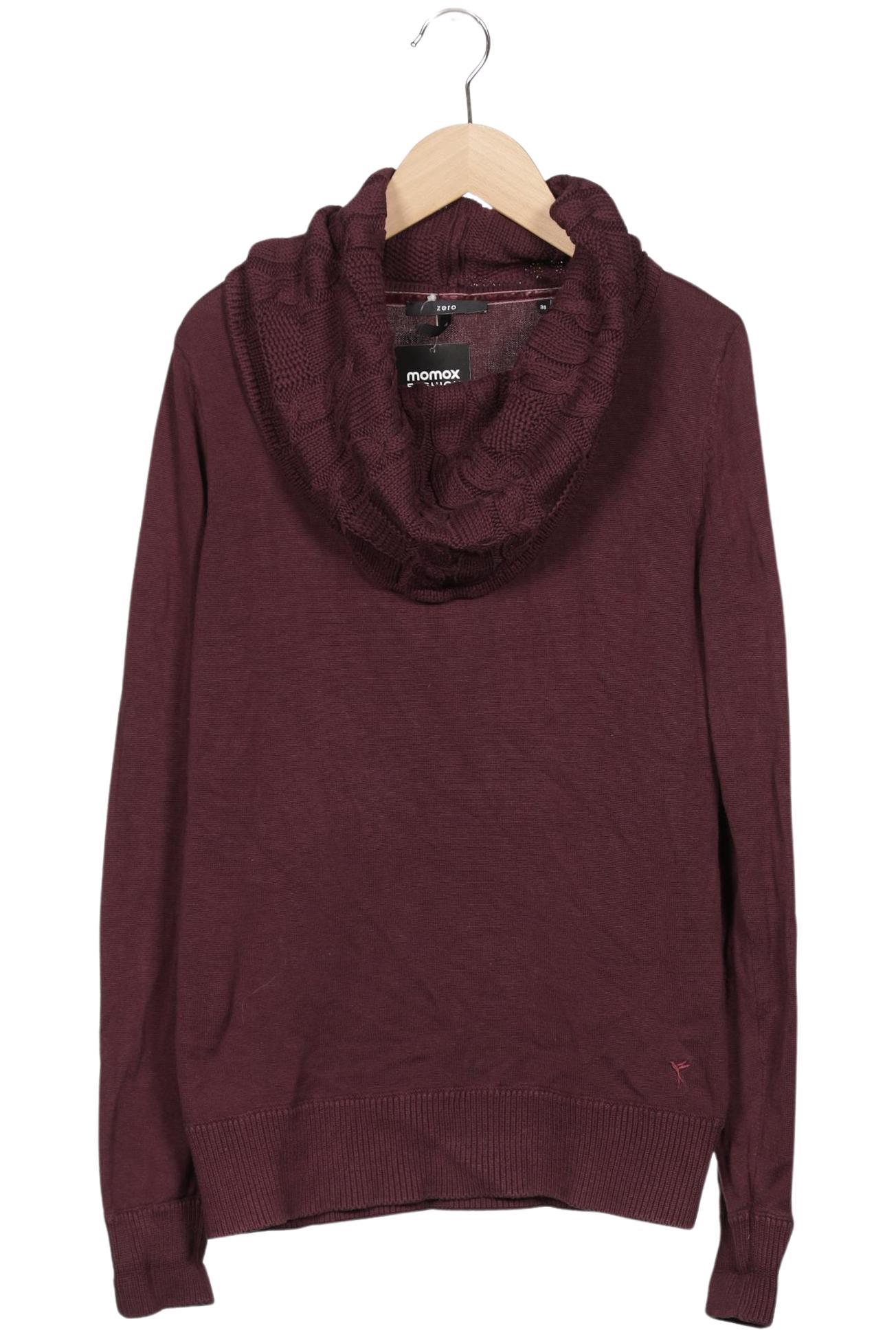 

Zero Damen Pullover, bordeaux, Gr. 38