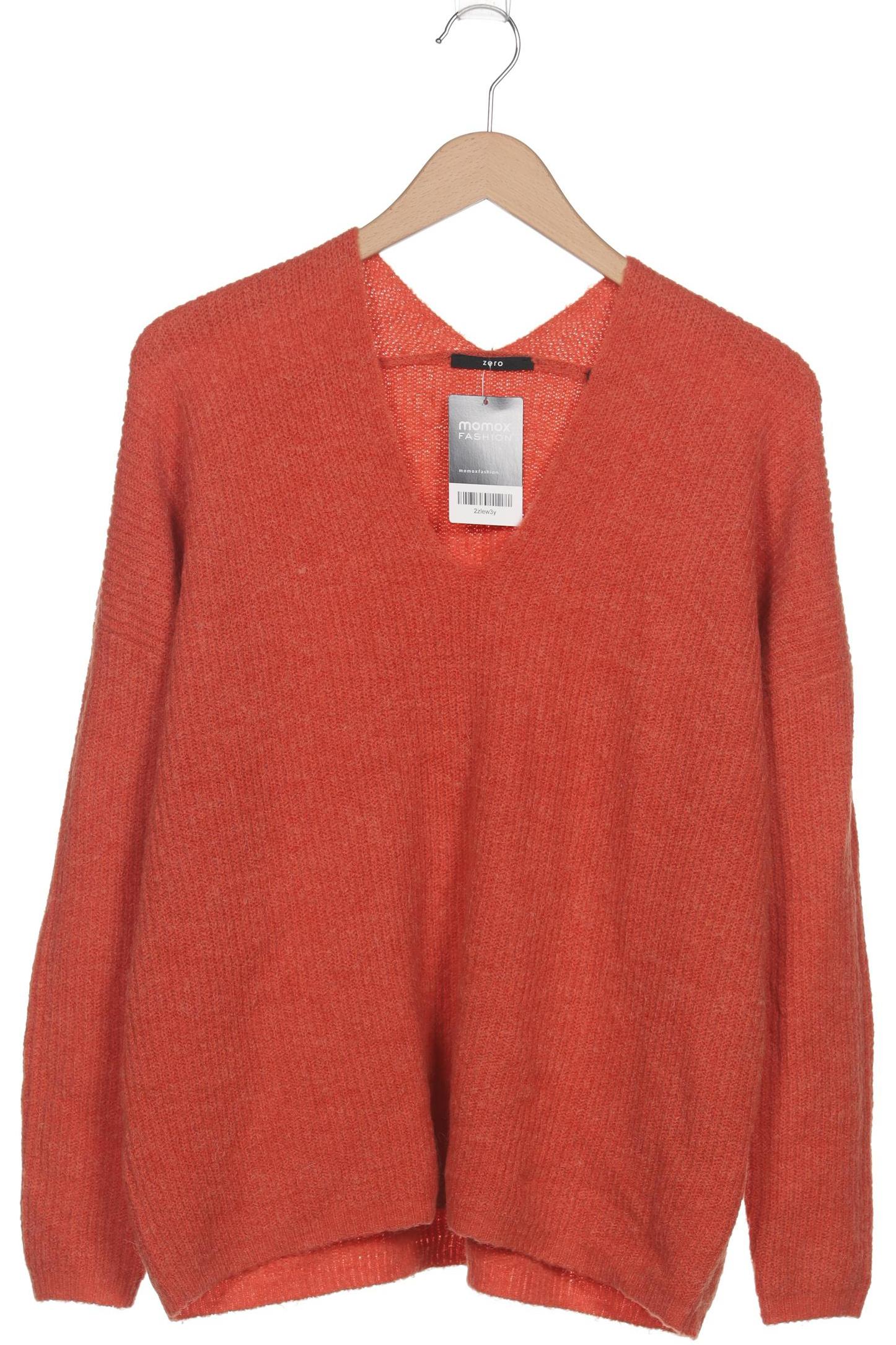 

Zero Damen Pullover, orange, Gr. 36