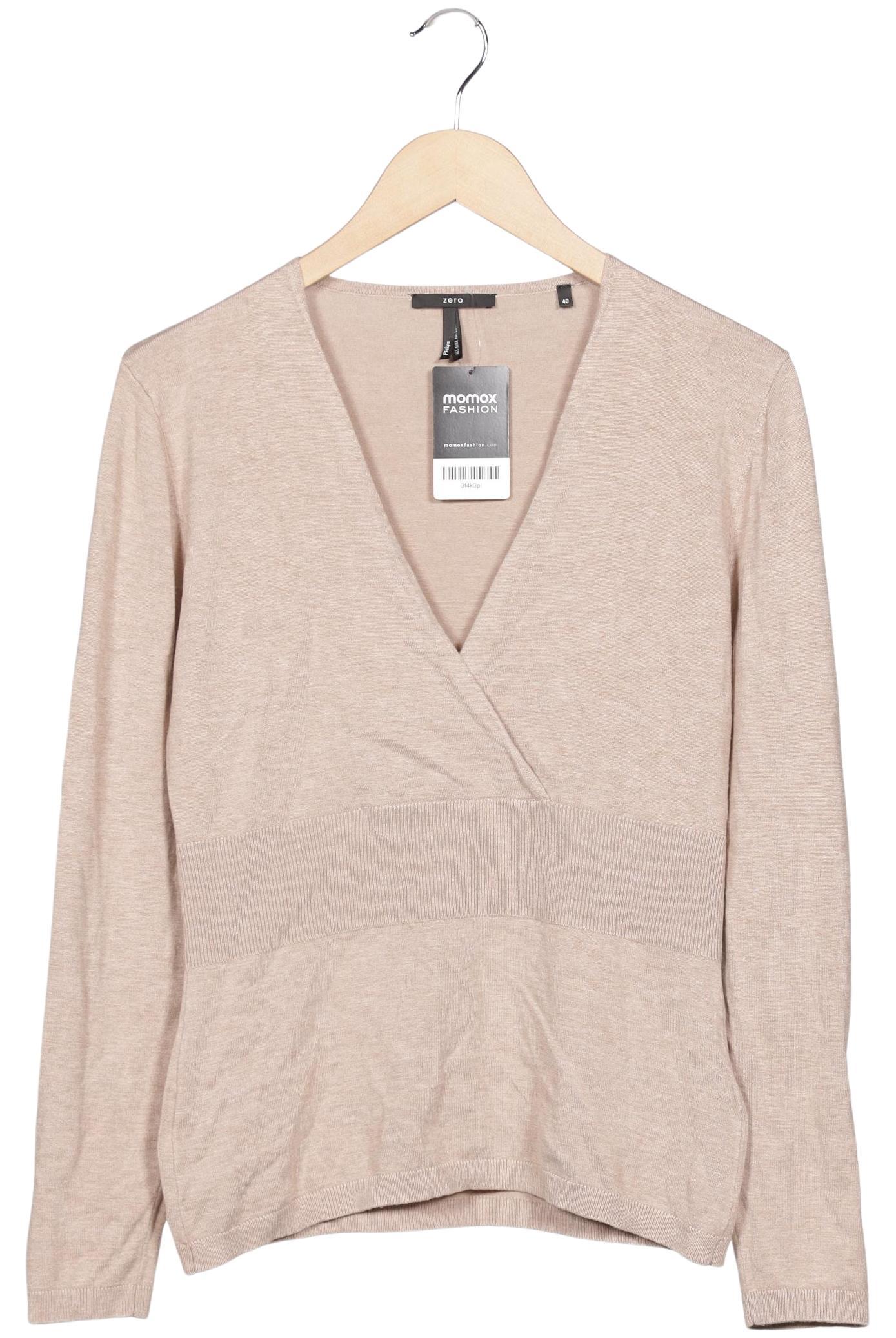 

Zero Damen Pullover, beige, Gr. 40