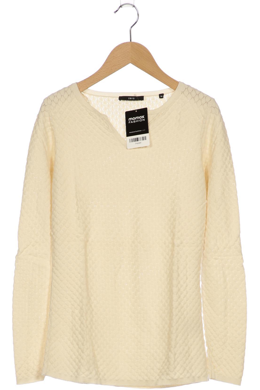 

Zero Damen Pullover, cremeweiß, Gr. 34