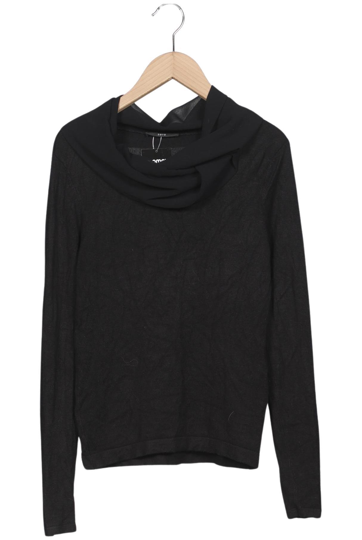 

Zero Damen Pullover, schwarz, Gr. 34