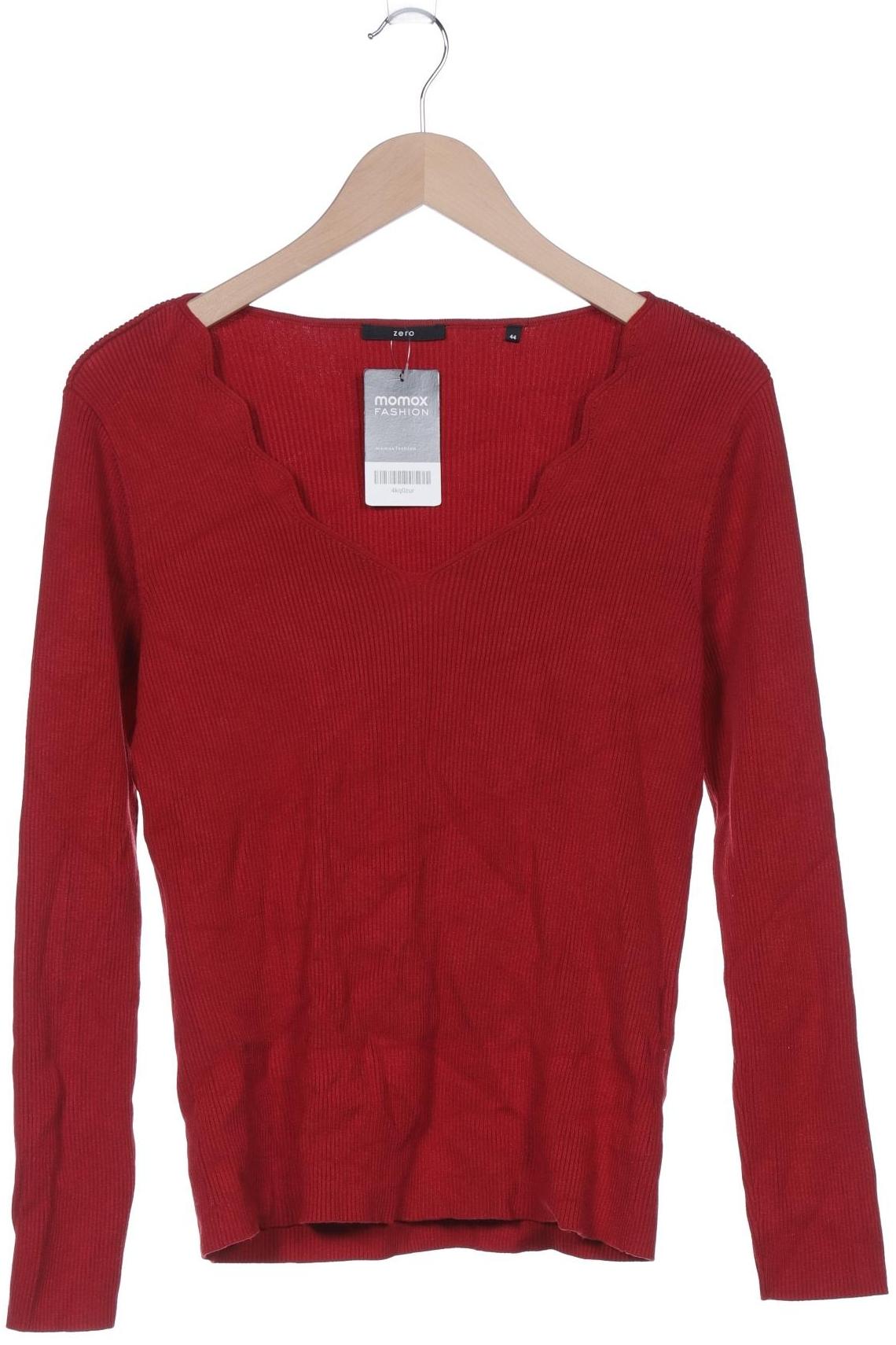 

Zero Damen Pullover, rot, Gr. 44