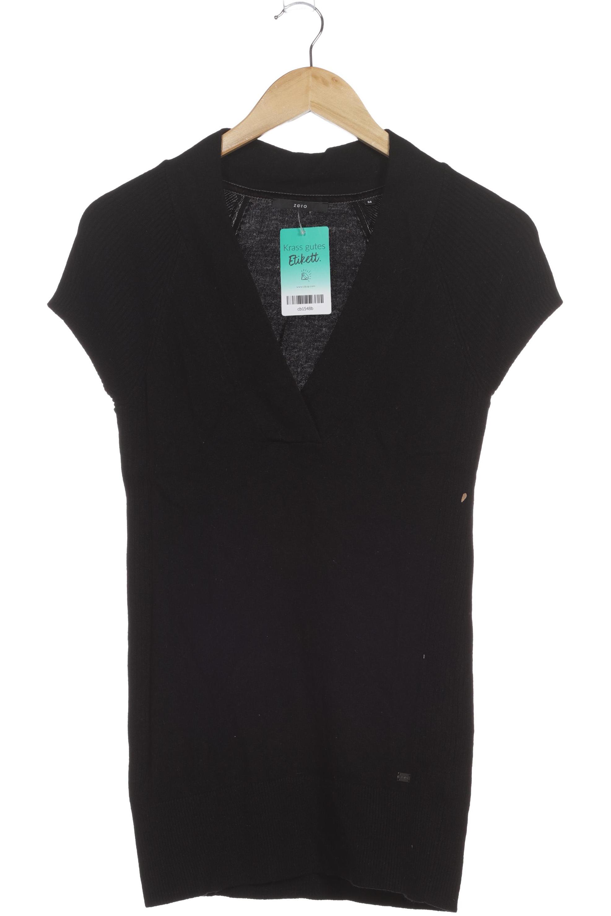 

Zero Damen Pullover, schwarz, Gr. 34