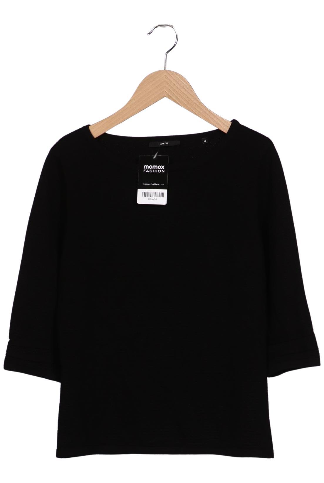 

Zero Damen Pullover, schwarz, Gr. 38