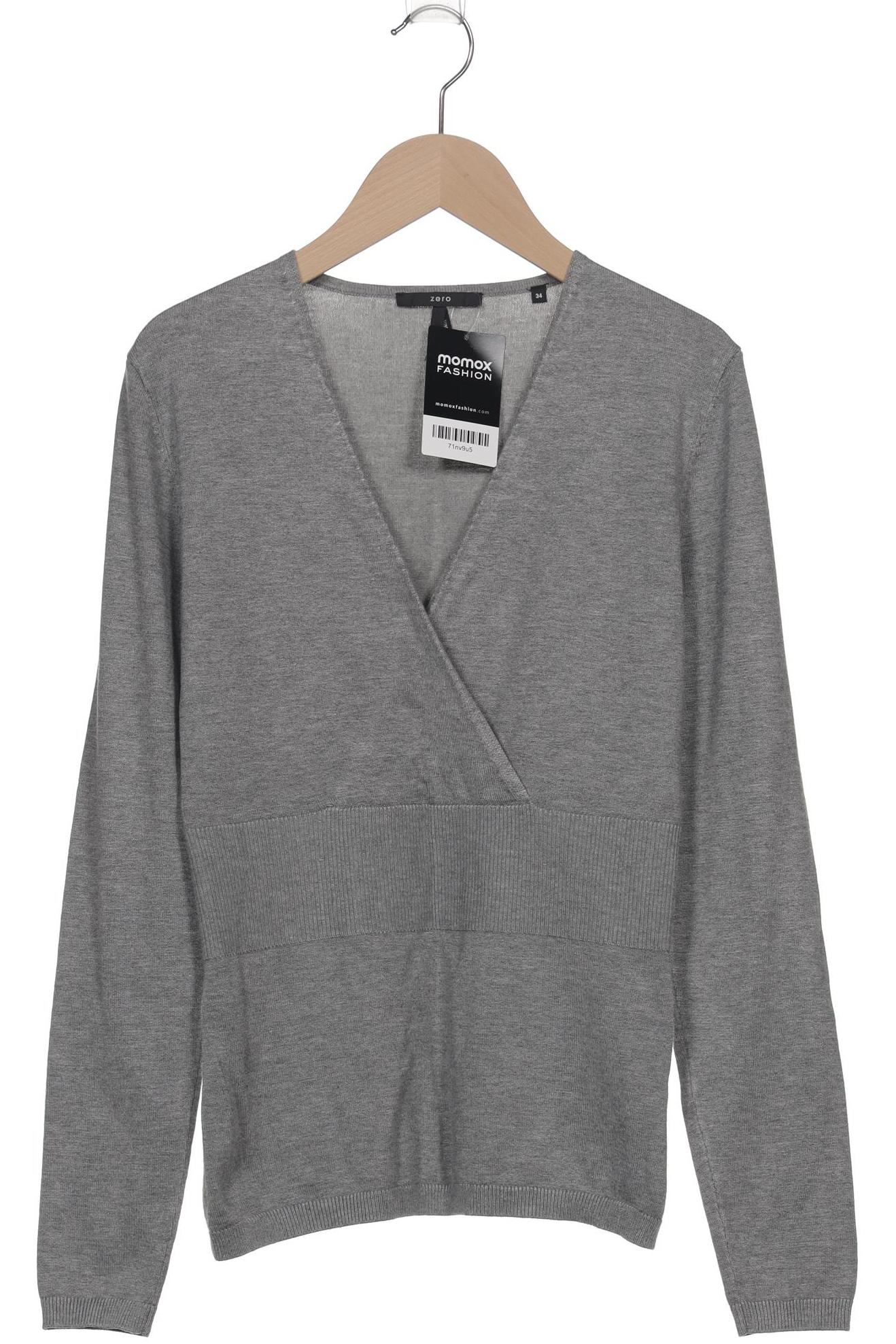 

Zero Damen Pullover, grau, Gr. 34