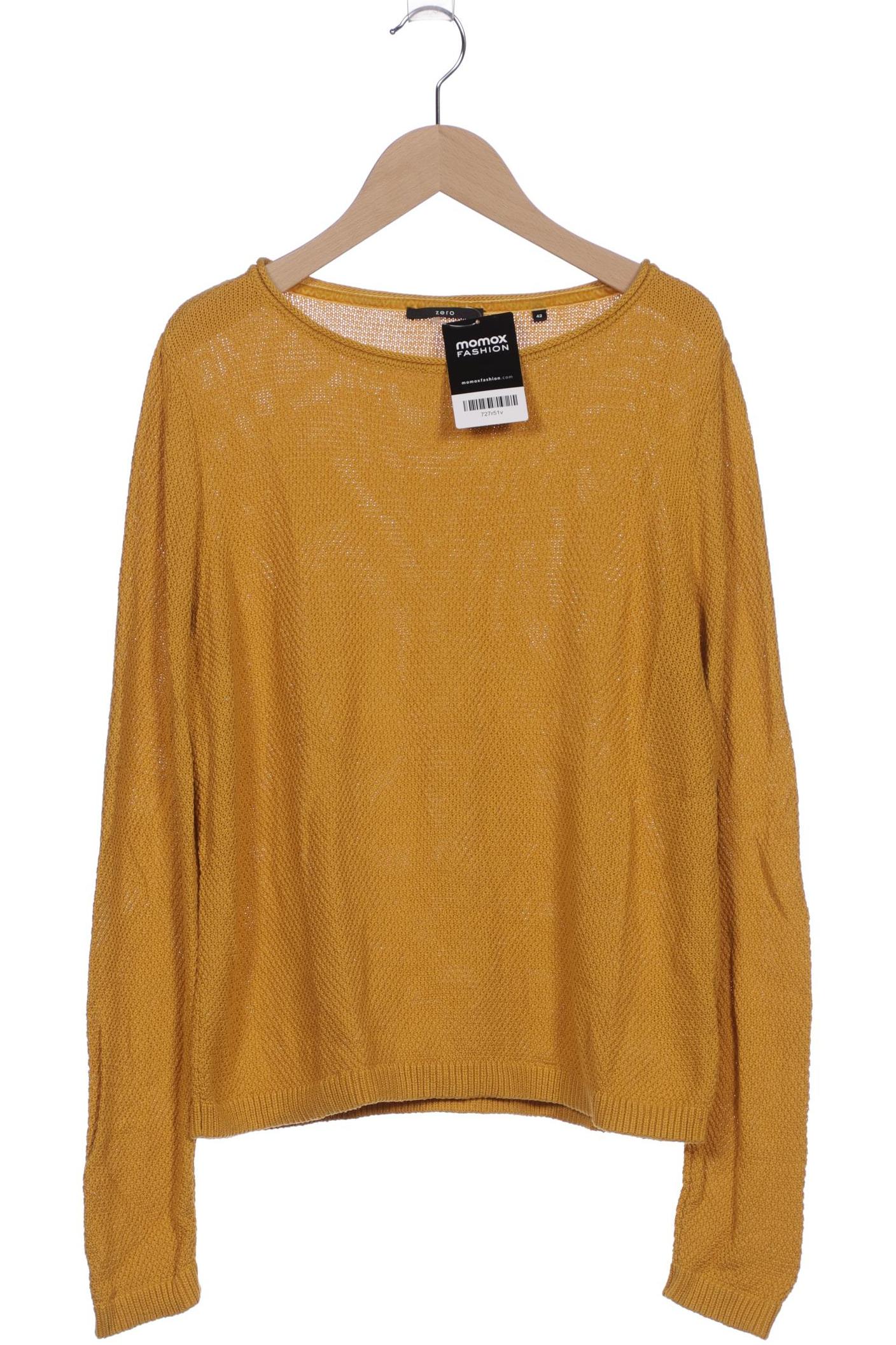 

Zero Damen Pullover, gelb, Gr. 42