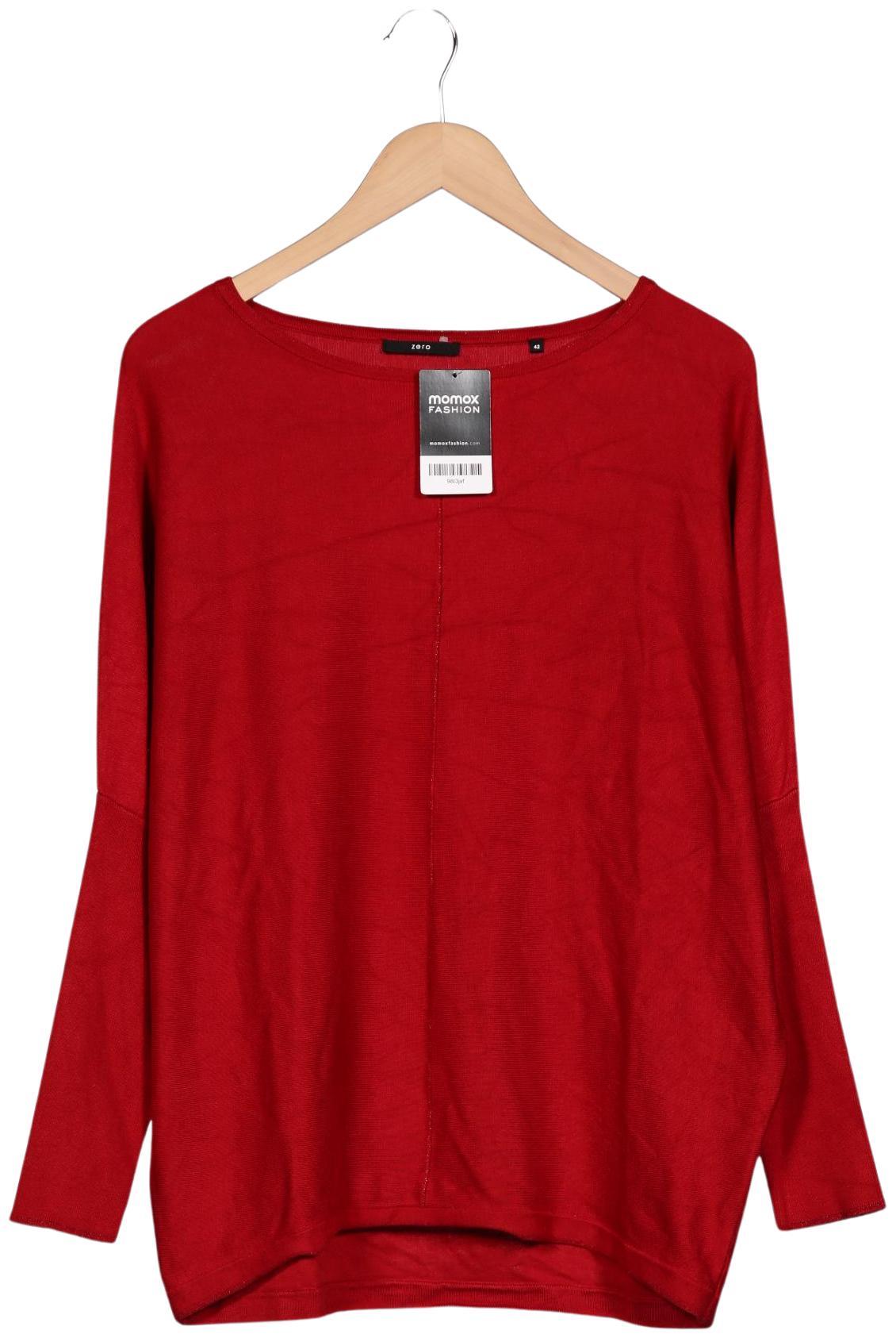 

Zero Damen Pullover, rot, Gr. 42
