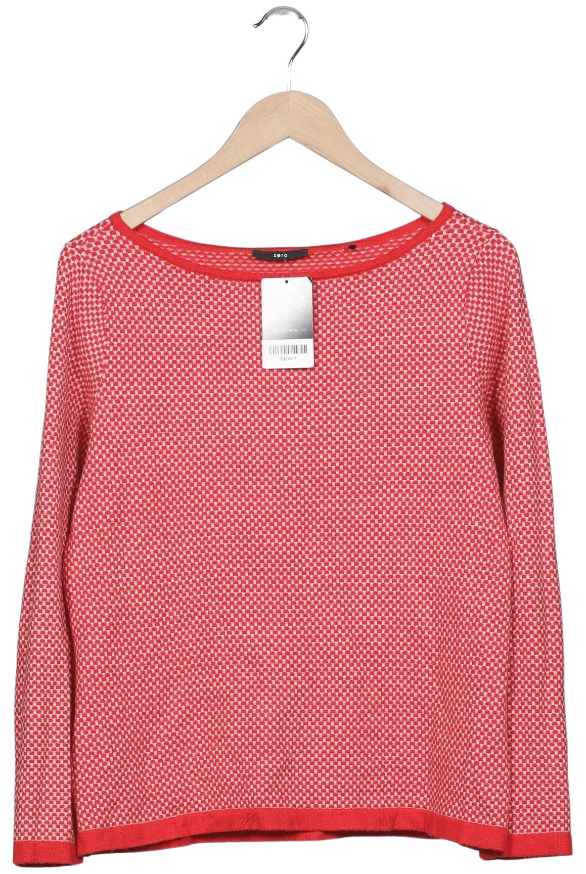 

Zero Damen Pullover, rot, Gr. 38