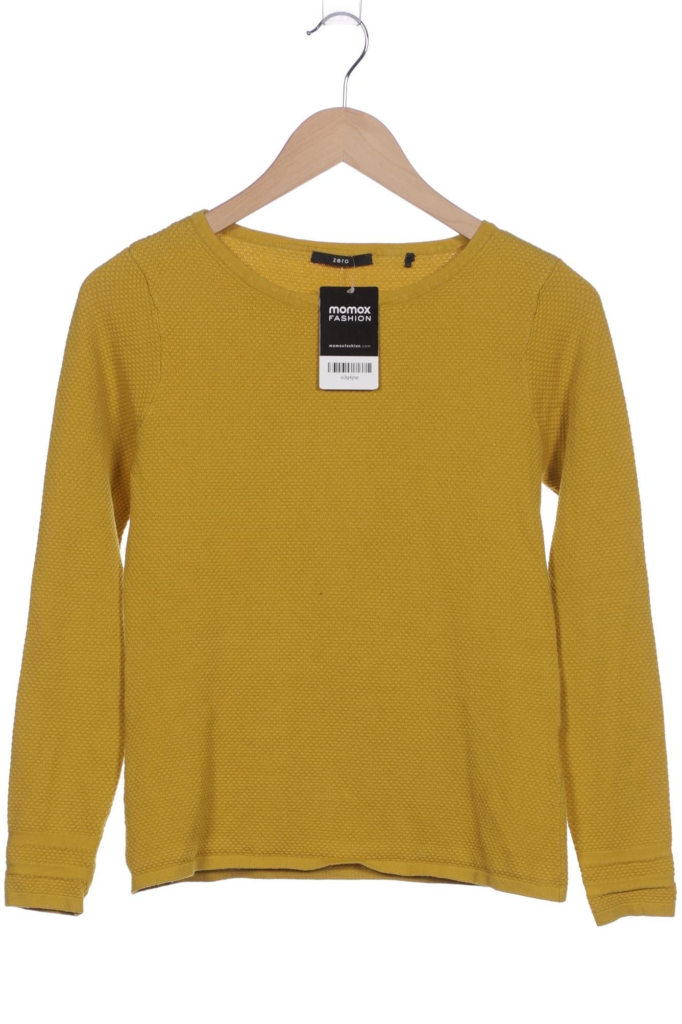 

Zero Damen Pullover, gelb, Gr. 36